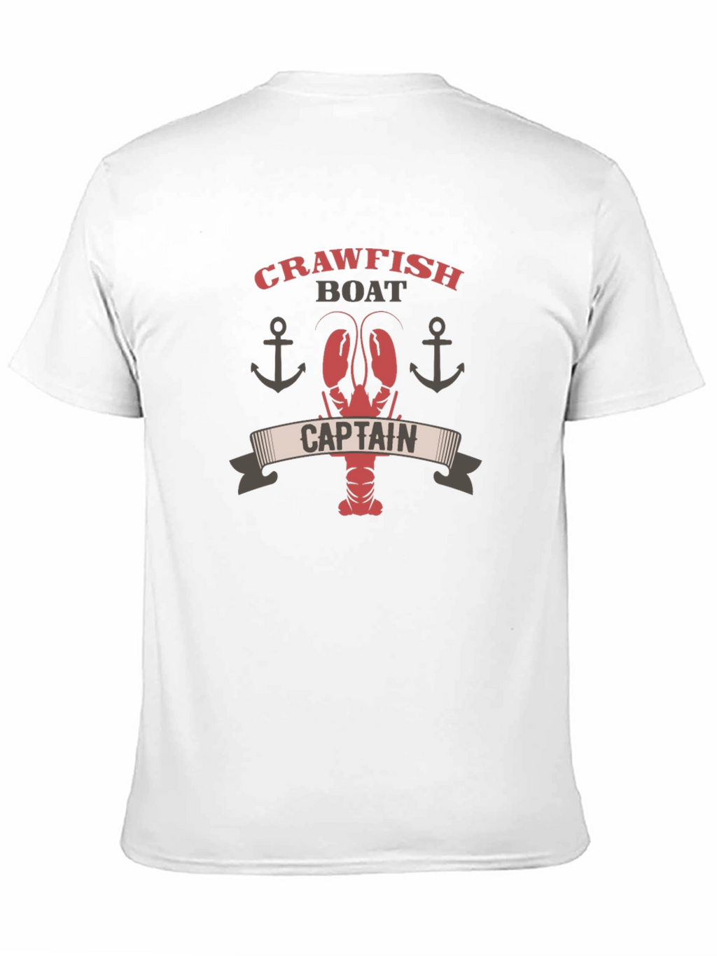 Crawfish Boat Captain Graphic T-Shirt