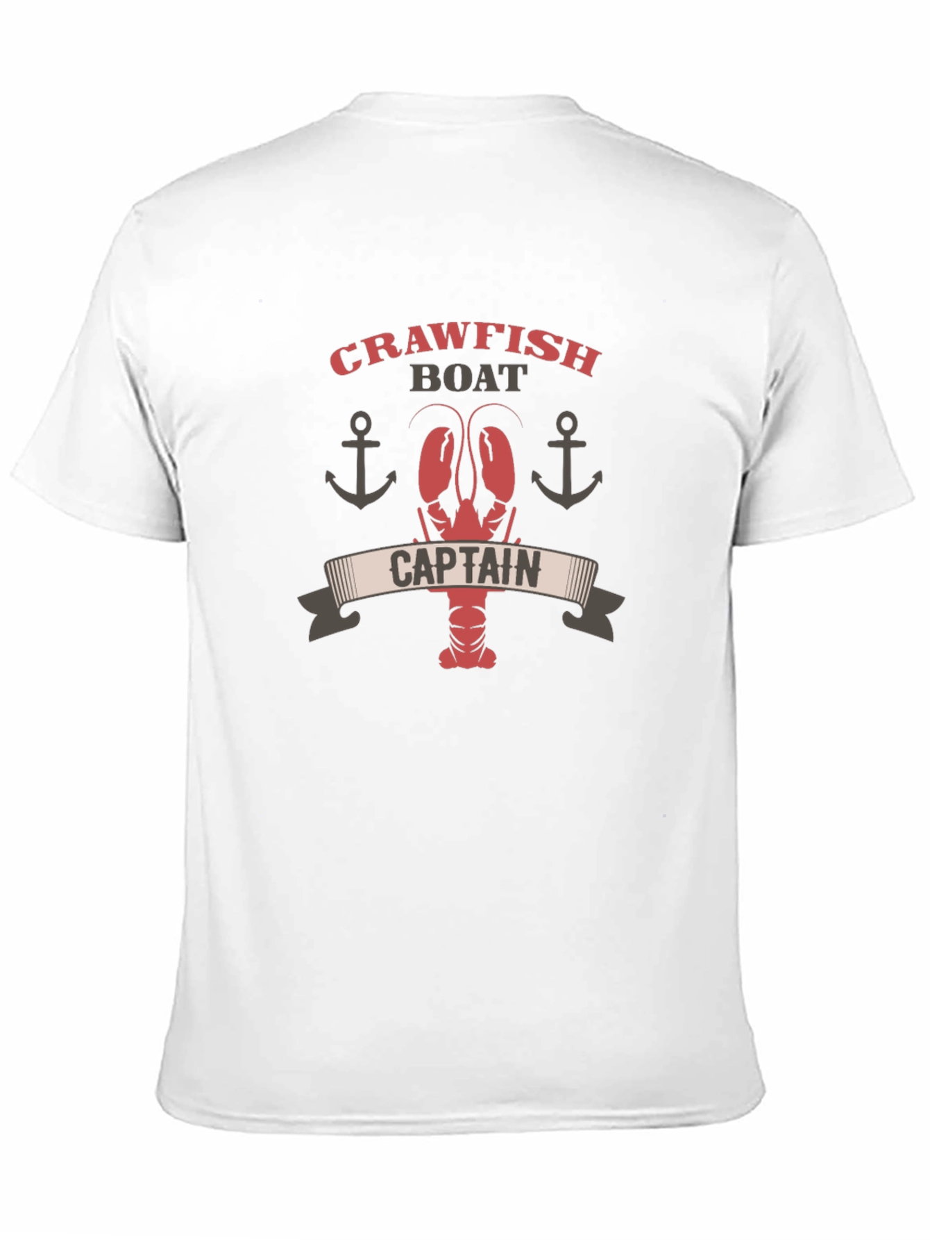 Crawfish Boat Captain Graphic T-Shirt