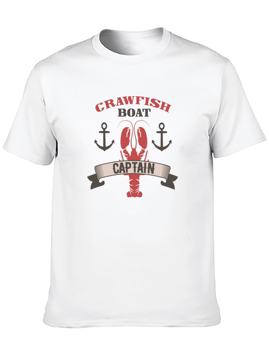 Crawfish Boat Captain Graphic T-Shirt
