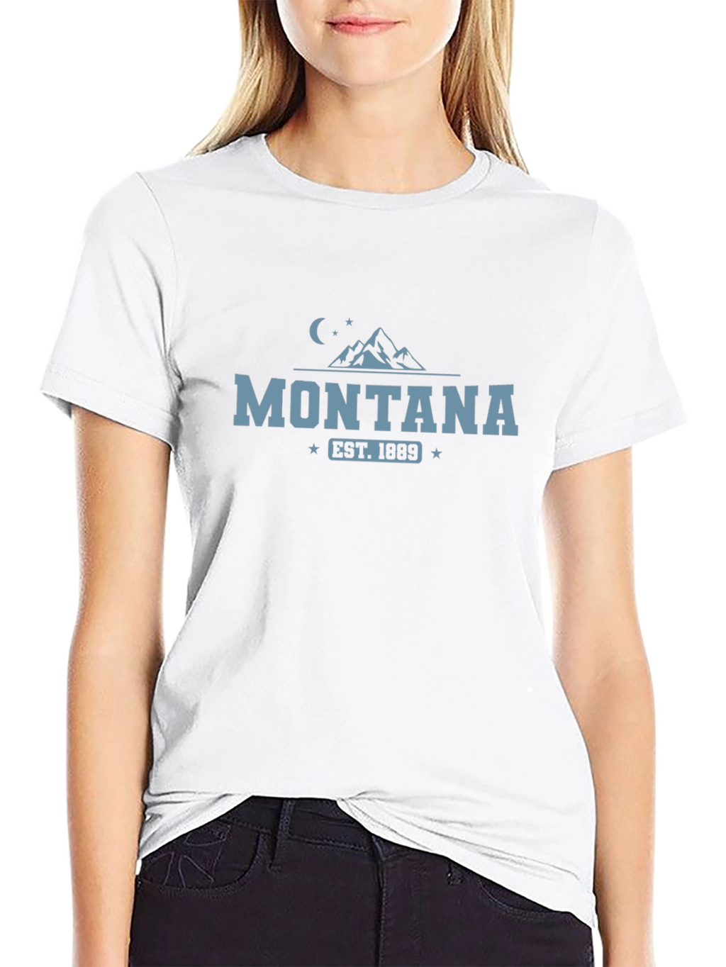 Montana Est. 1889 Graphic Tee - Mountain Design