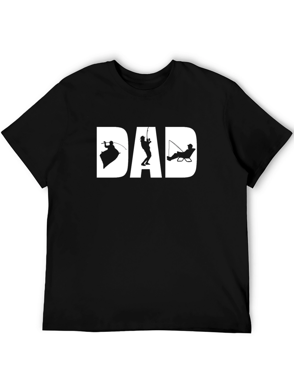 Dad Fishing Graphic T-Shirt
