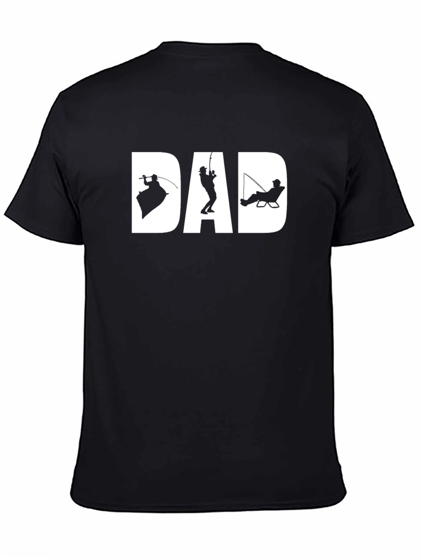 Dad Fishing Graphic T-Shirt