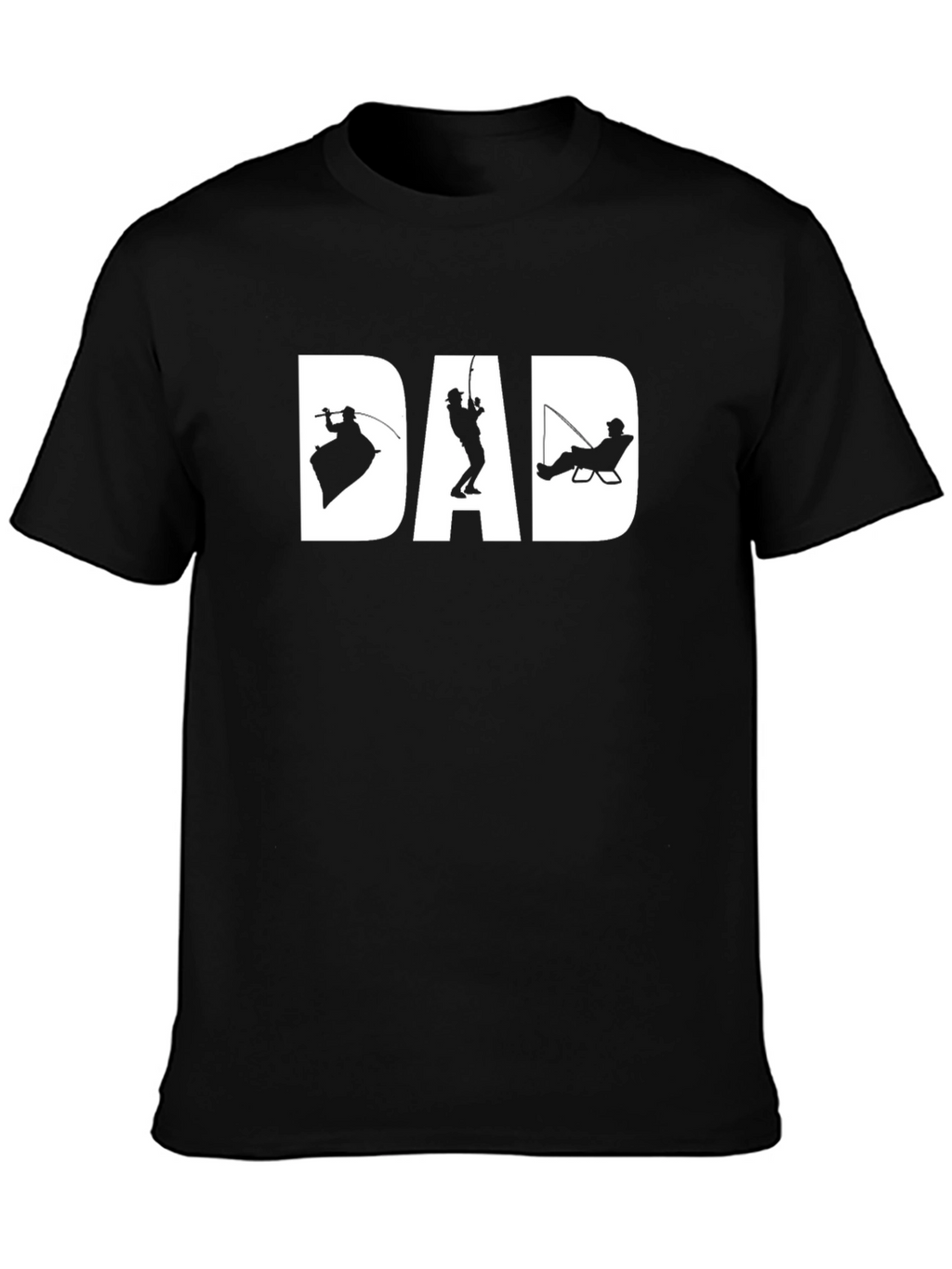 Dad Fishing Graphic T-Shirt