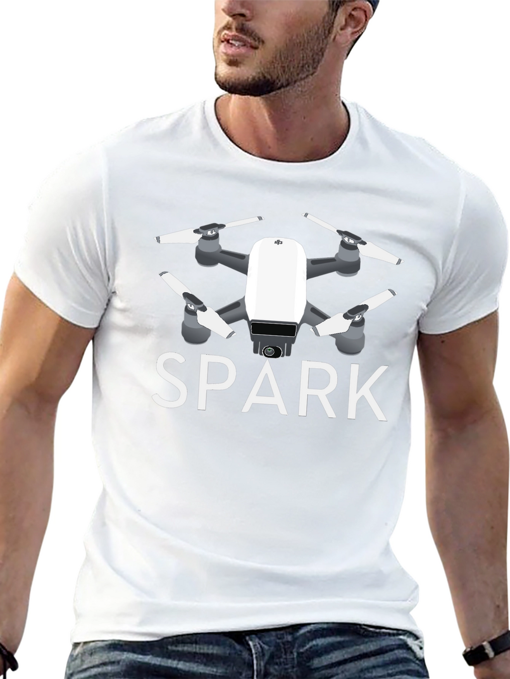 Spark Drone Graphic T-Shirt