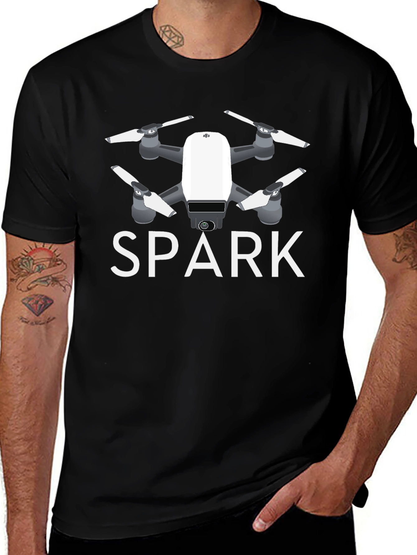 Spark Drone Graphic T-Shirt