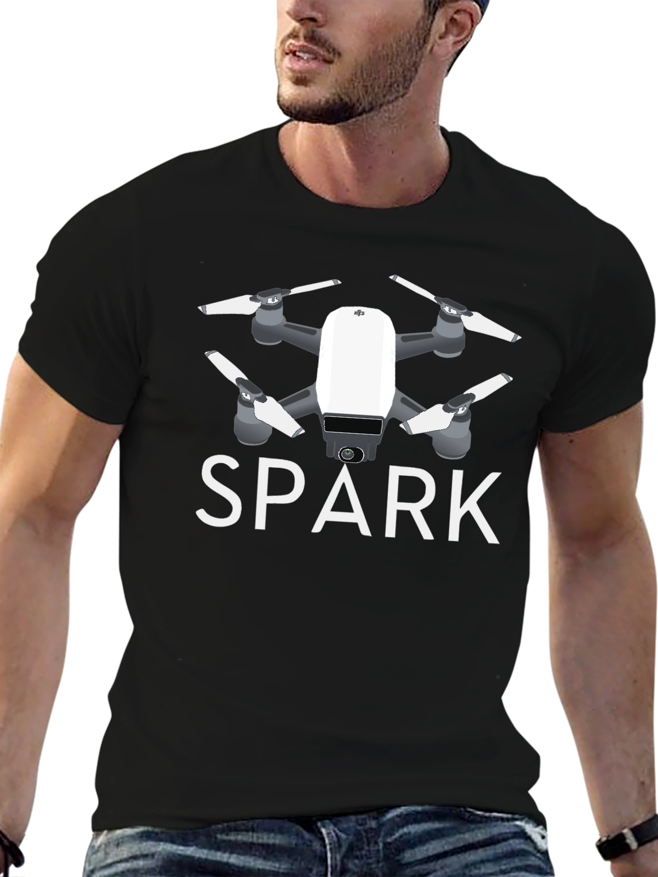Spark Drone Graphic T-Shirt