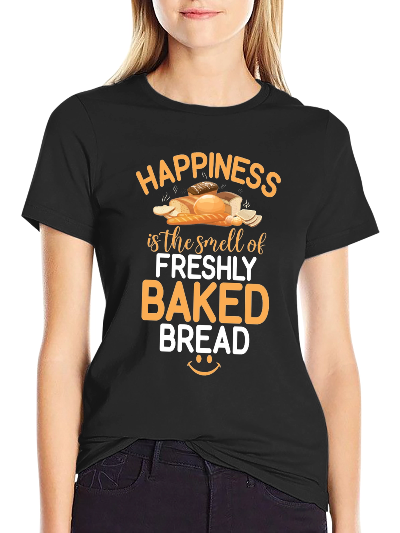 Freshly Baked Bread Happiness T-Shirt