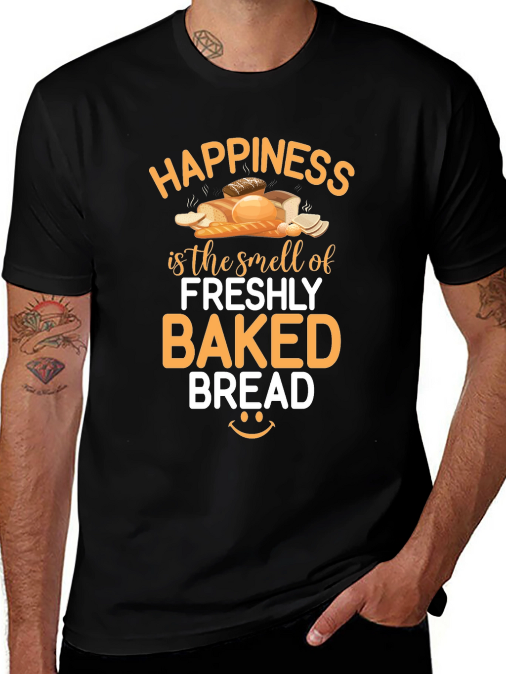 Freshly Baked Bread Happiness T-Shirt