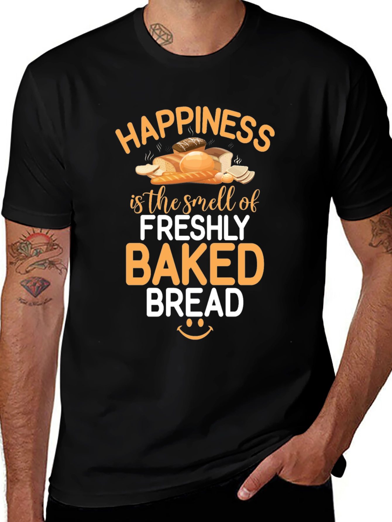 Freshly Baked Bread Happiness T-Shirt