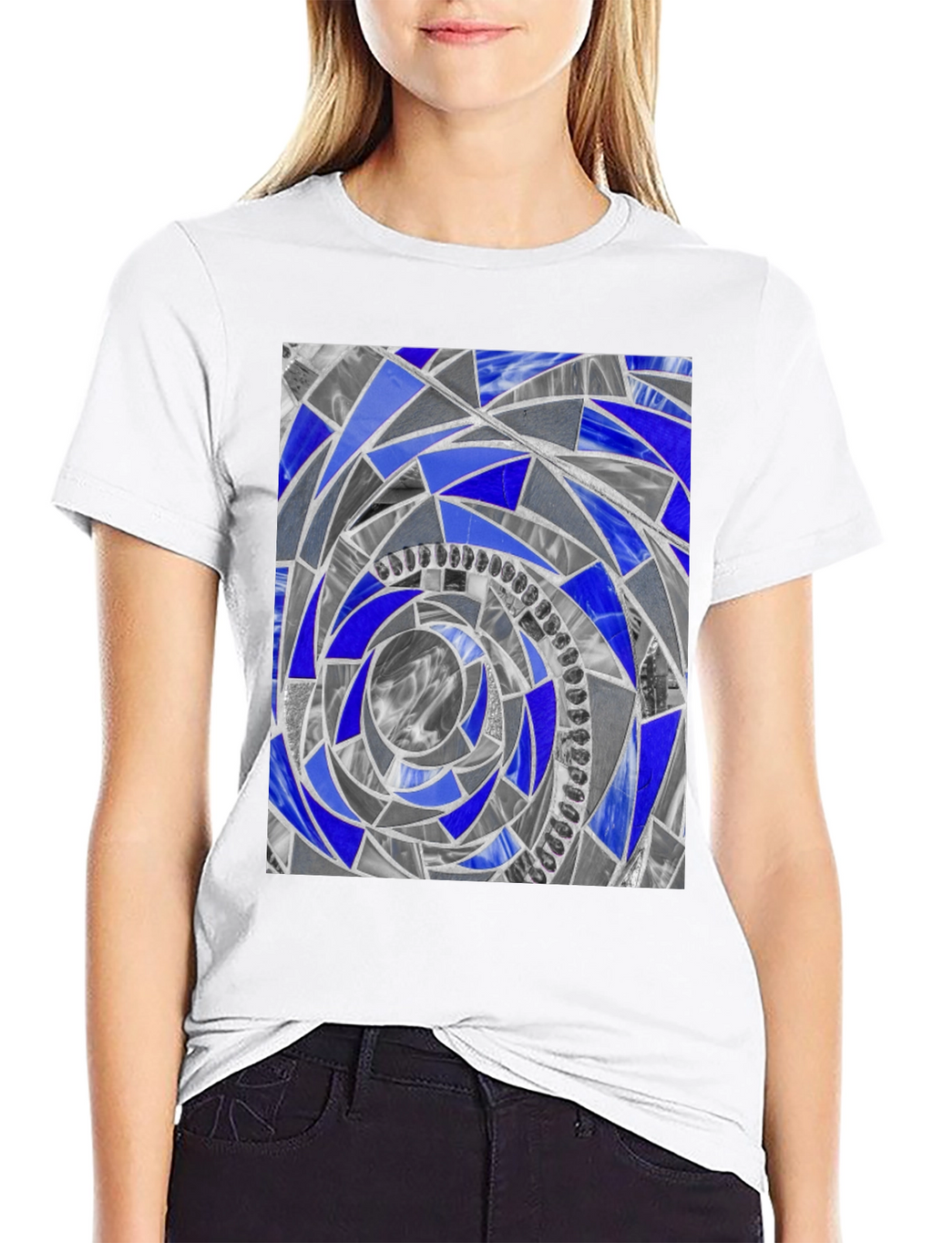 Geometric Mosaic T-Shirt