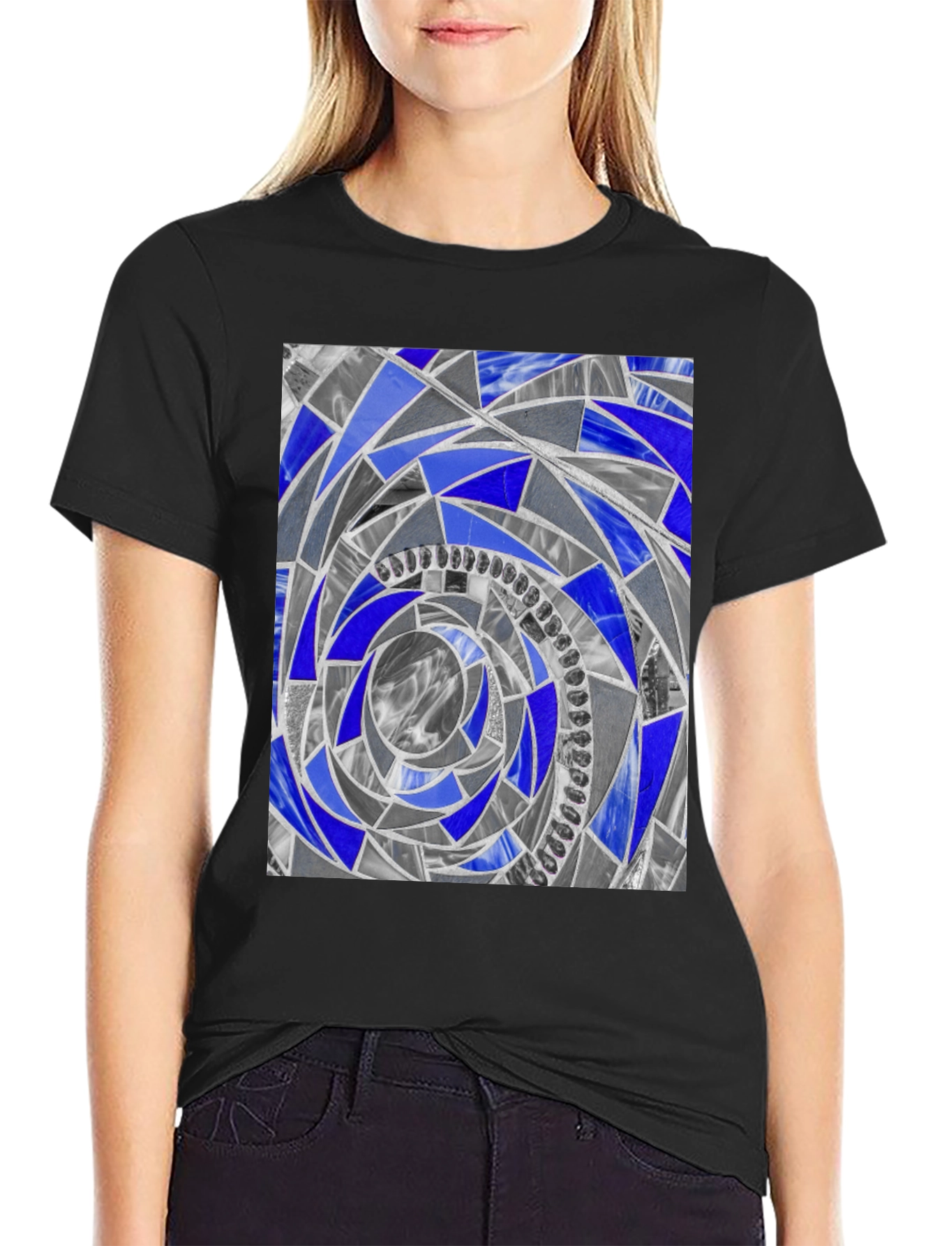 Geometric Mosaic T-Shirt