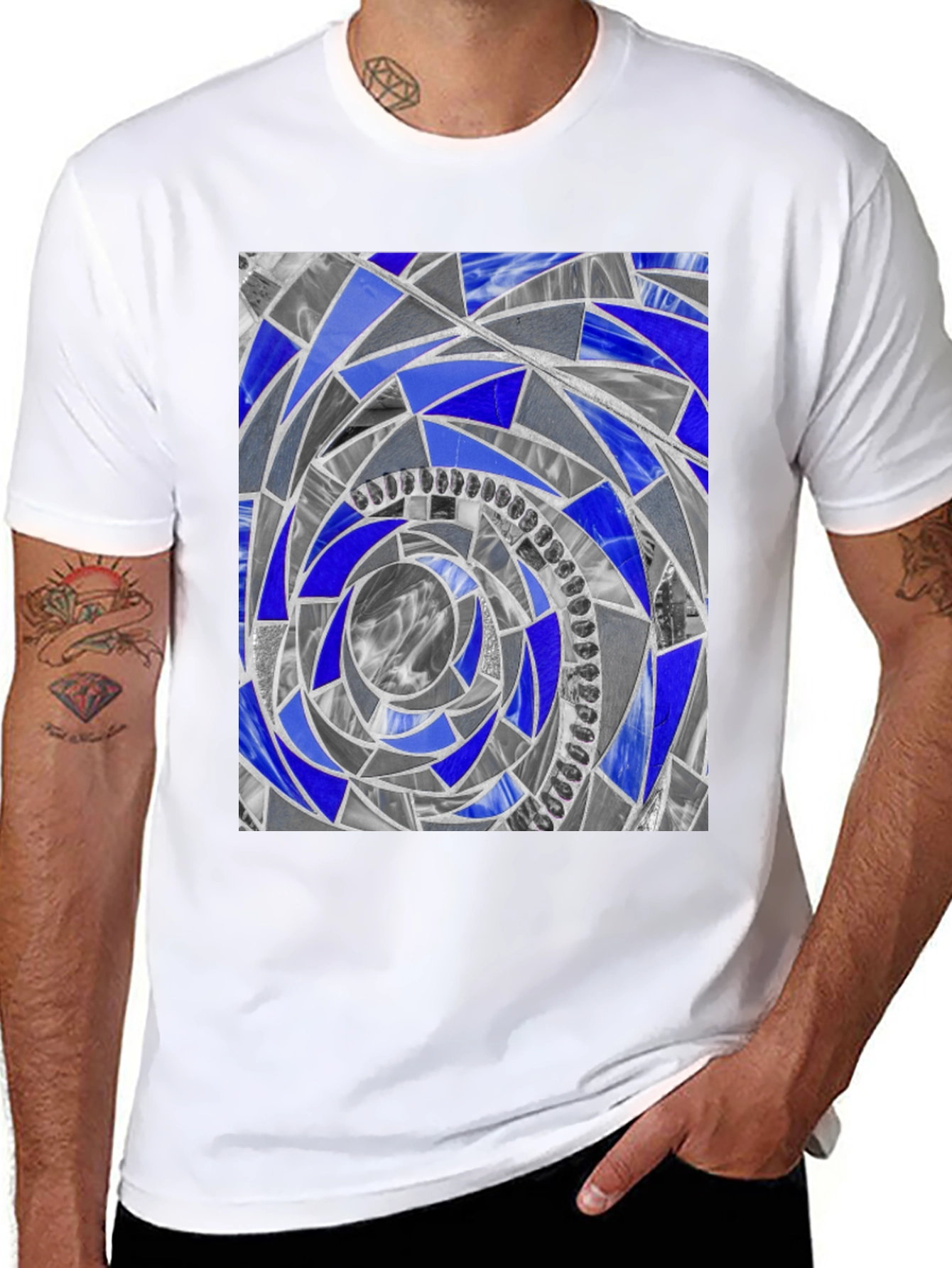 Geometric Mosaic T-Shirt