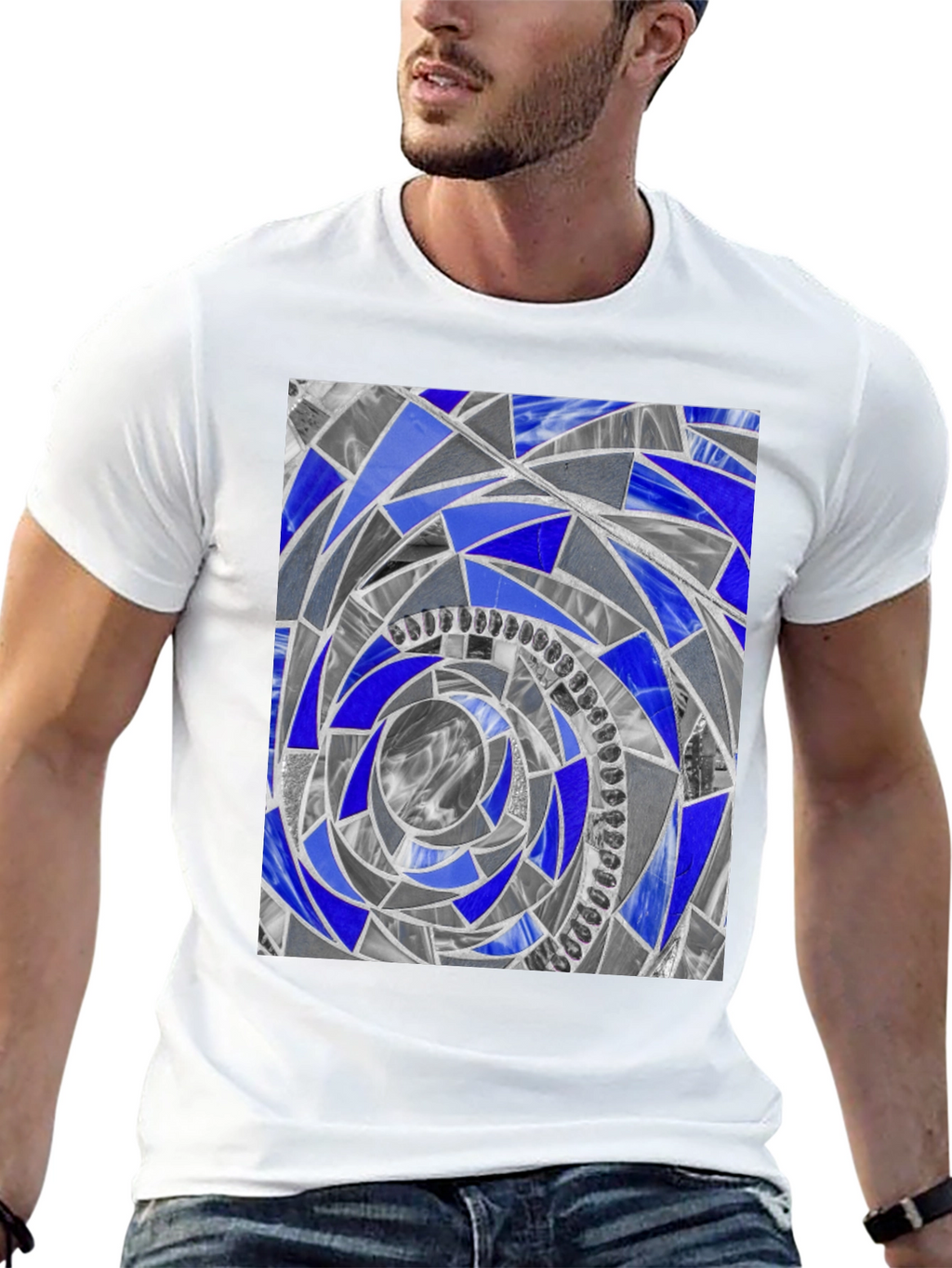 Geometric Mosaic T-Shirt