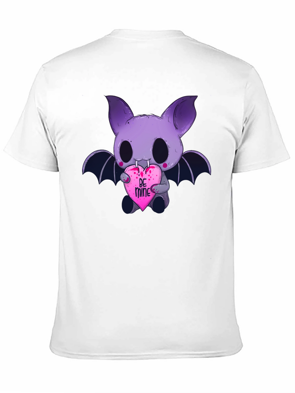 Cute Bat Be Mine Graphic T-Shirt