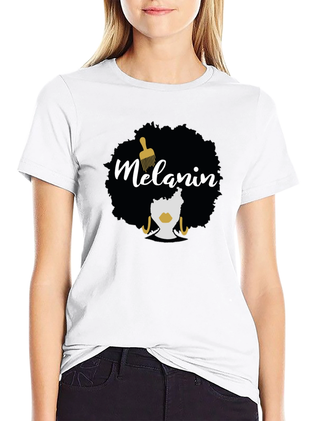 Melanin Afro Black Pride T-Shirt