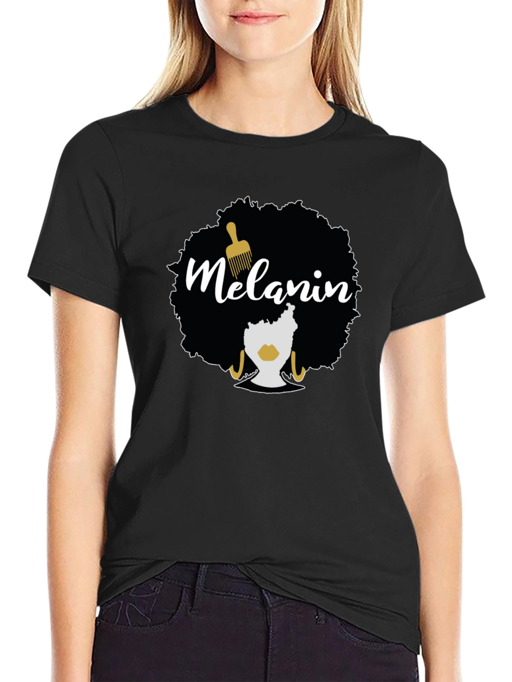 Melanin Afro Black Pride T-Shirt