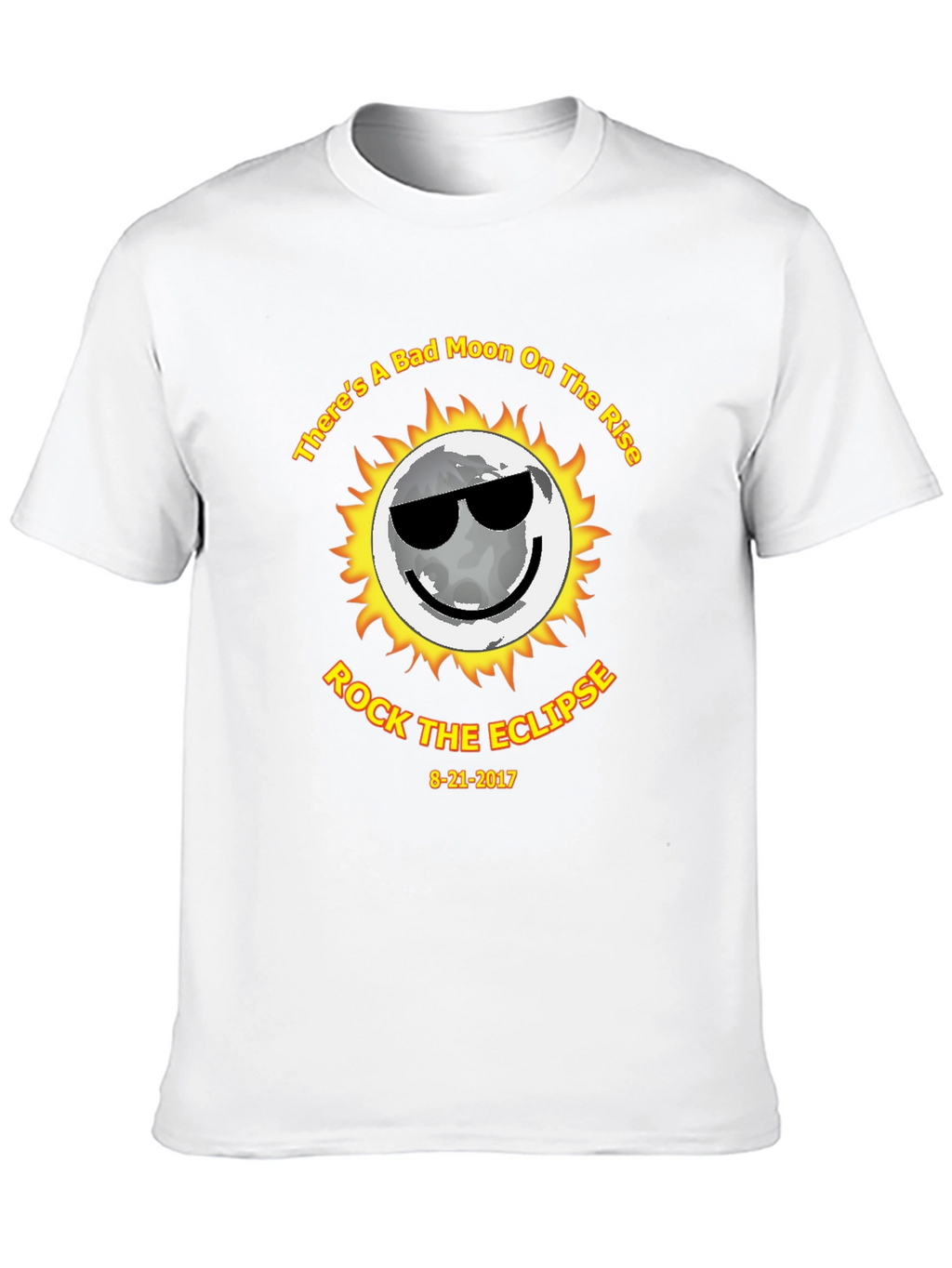 Bad Moon Eclipse T-Shirt - Rock the Eclipse 8-21-2017