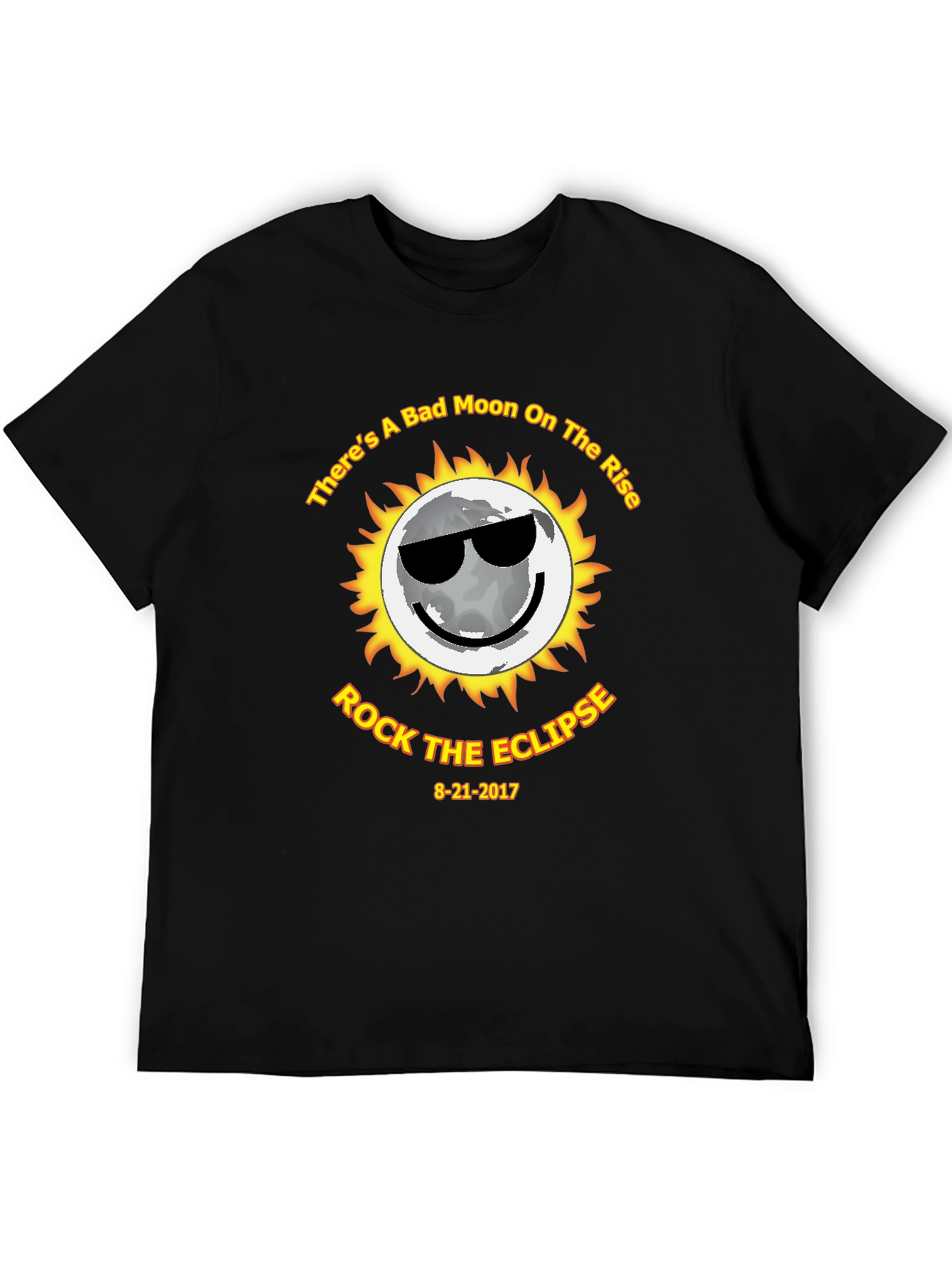 Bad Moon Eclipse T-Shirt - Rock the Eclipse 8-21-2017
