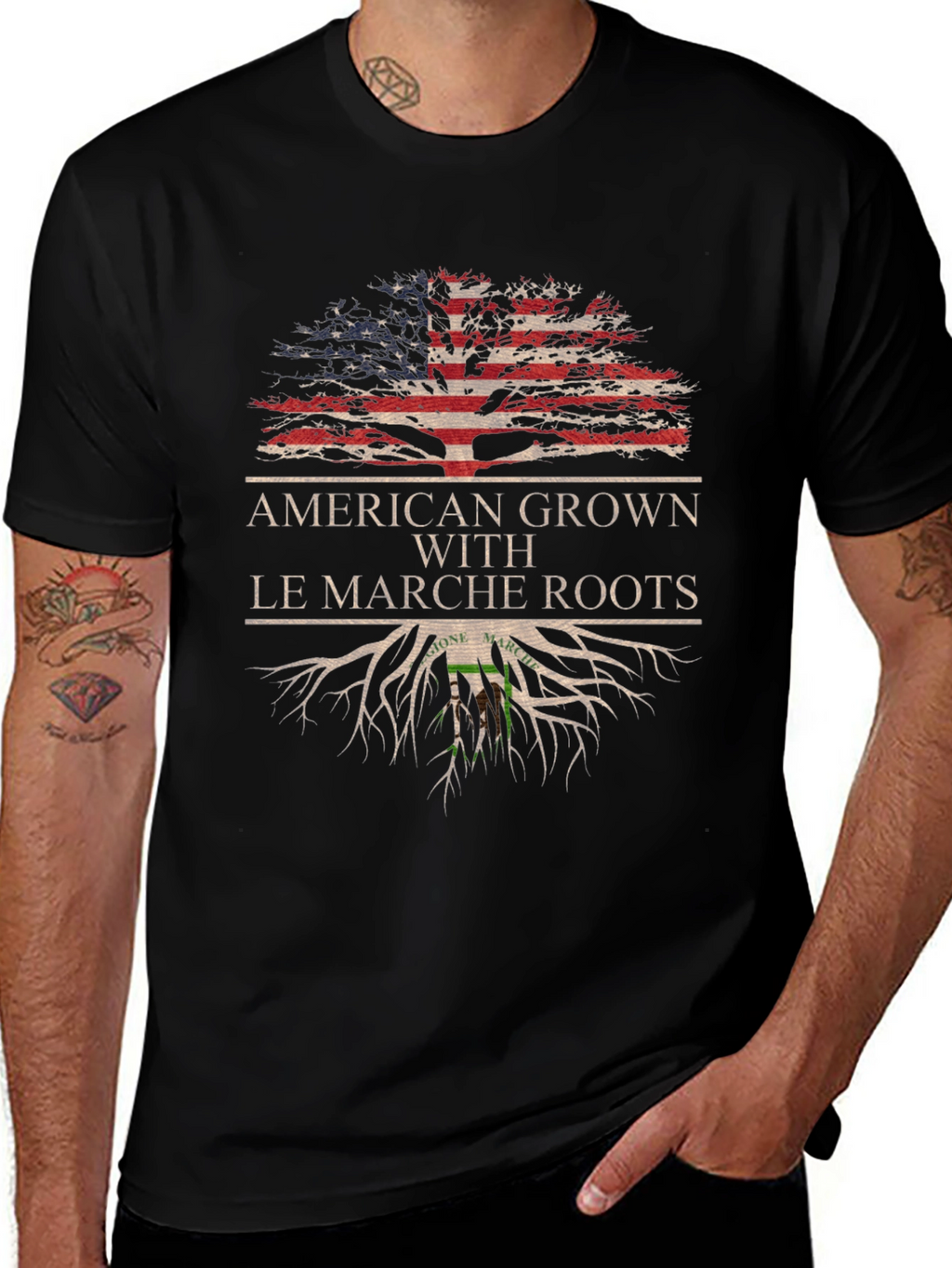 American Grown Le Marche Roots Tee