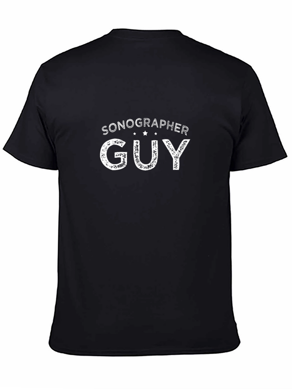 Sonographer Guy Black T-Shirt