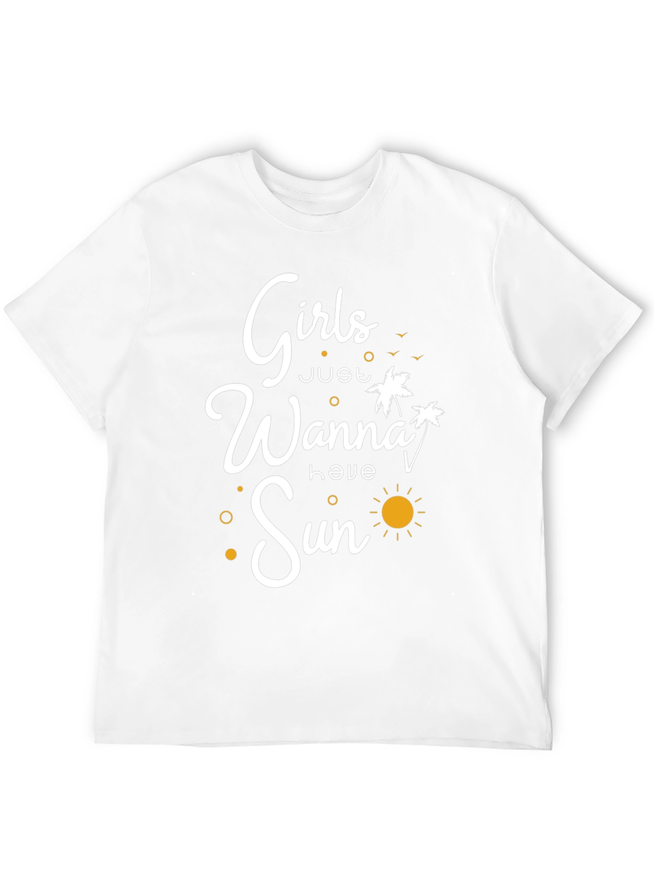 Girls Just Wanna Have Sun Graphic T-Shirt