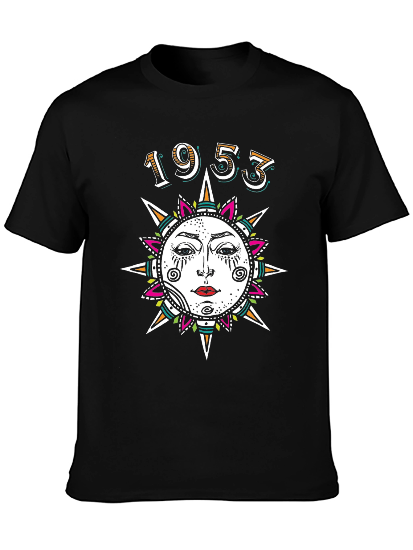 Vintage 1953 Sun Face Graphic Tee