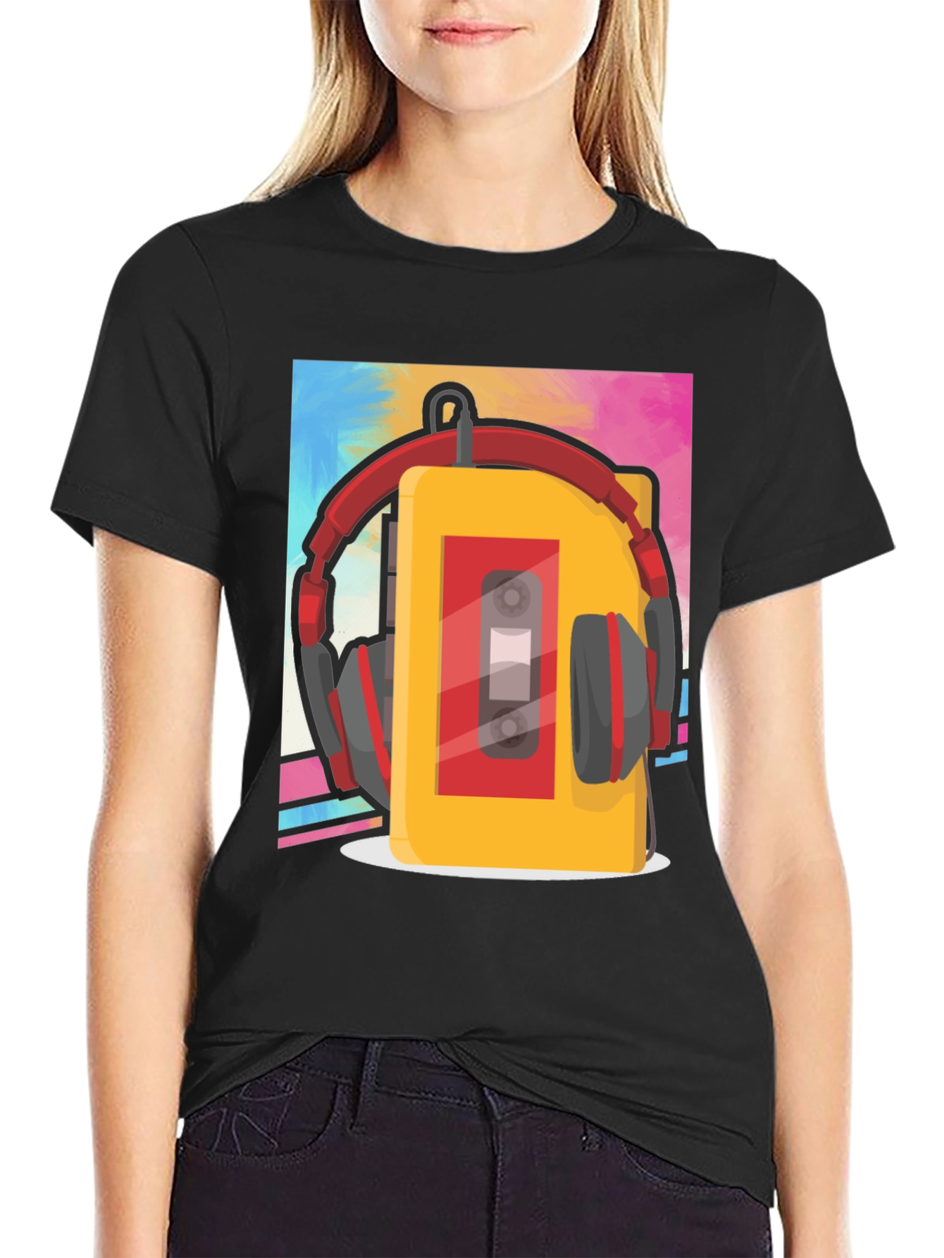 Retro Cassette Player T-Shirt