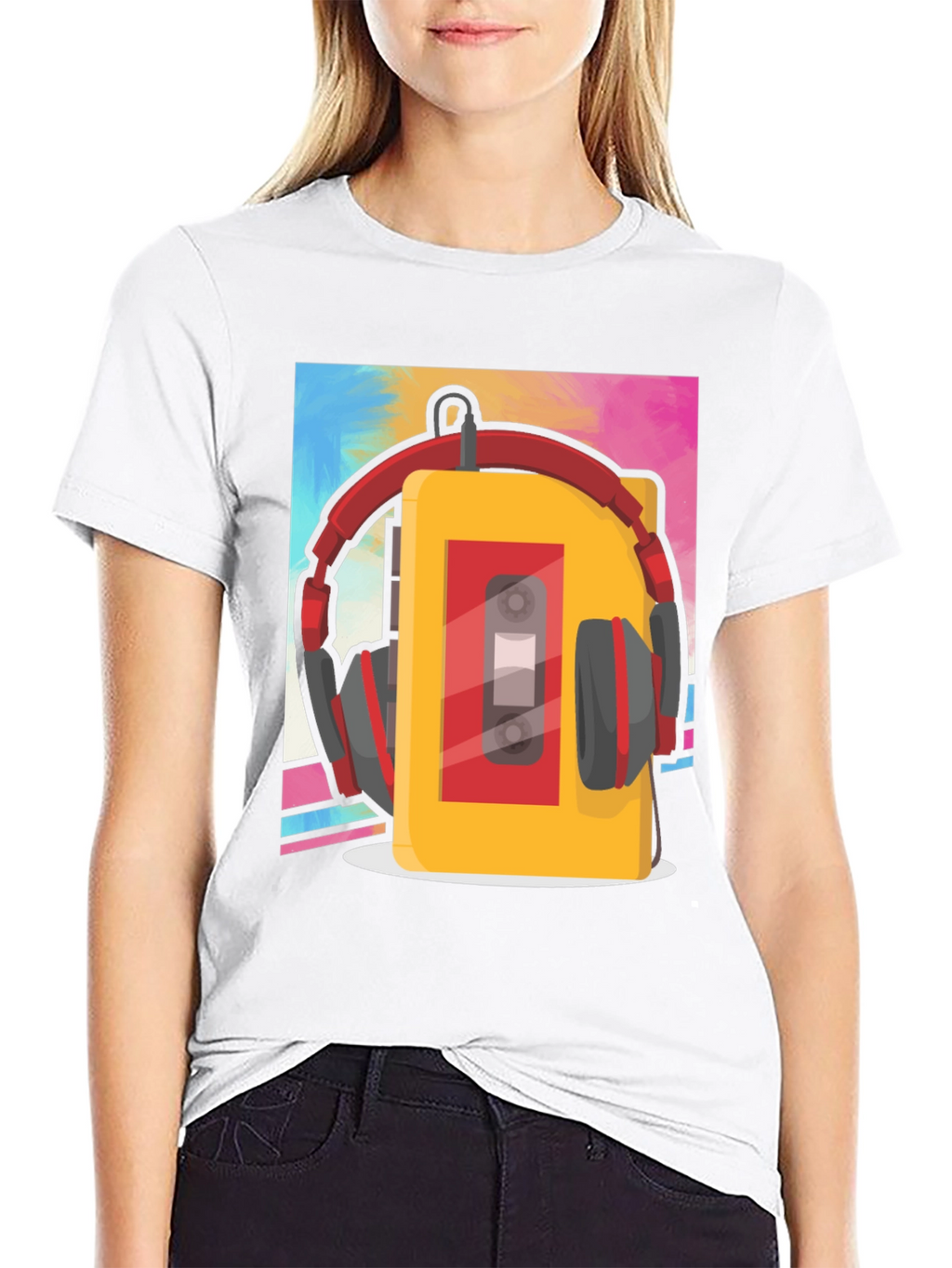 Retro Cassette Player T-Shirt