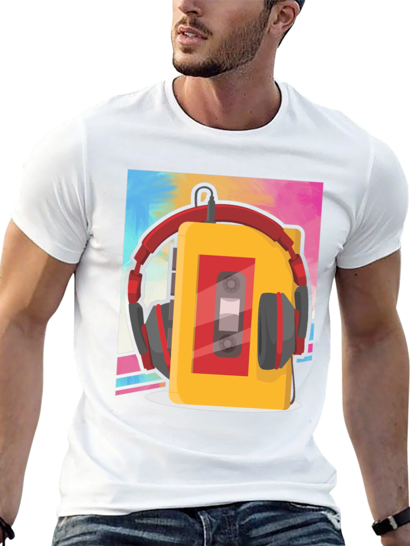 Retro Cassette Player T-Shirt