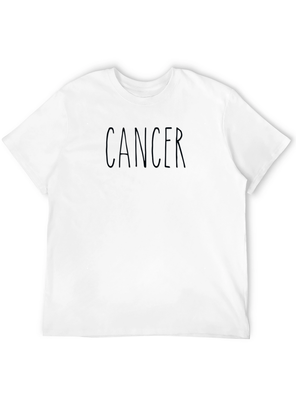 Cancer Zodiac Black Graphic T-Shirt
