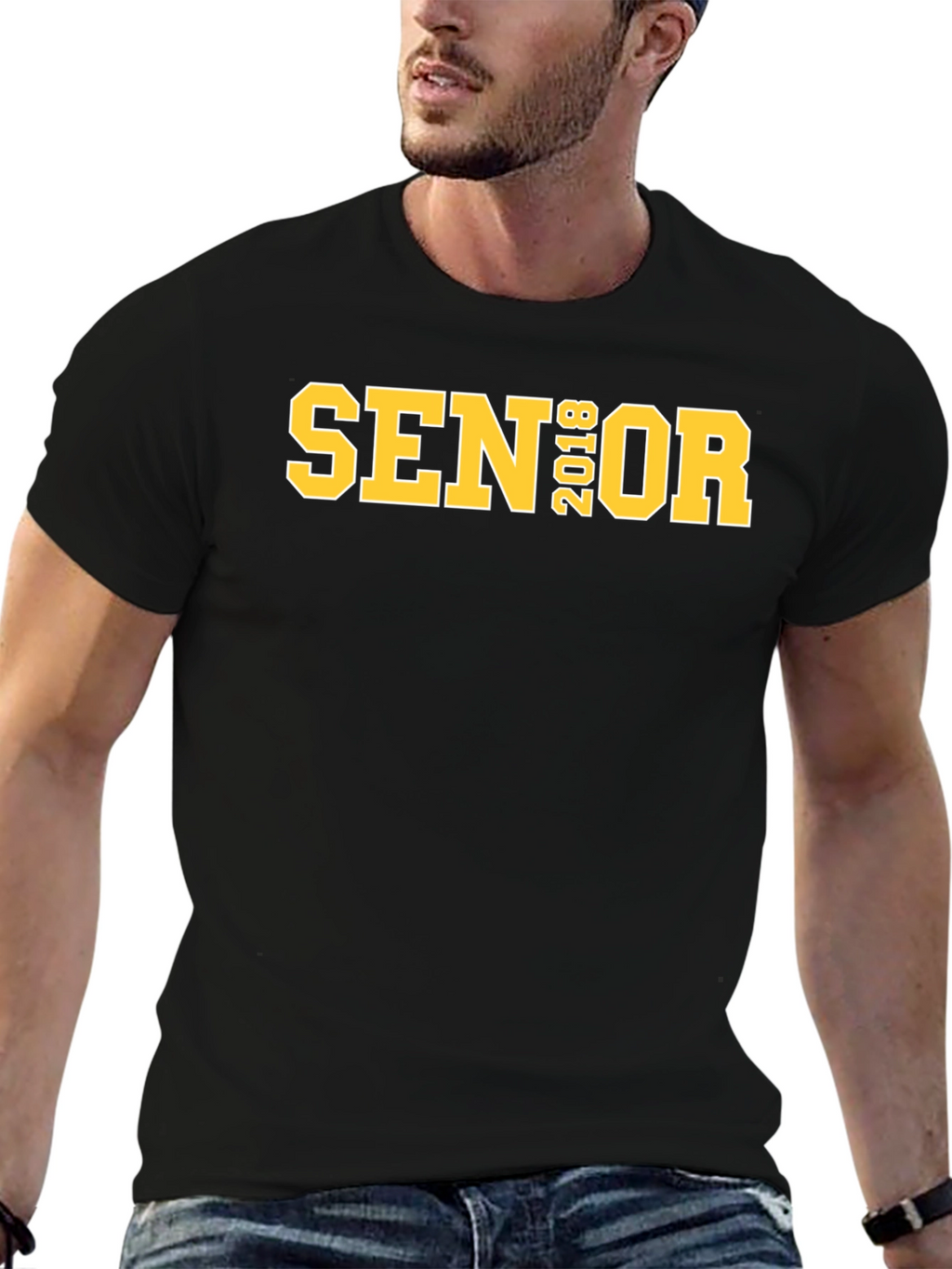 Senior 2018 Black T-Shirt