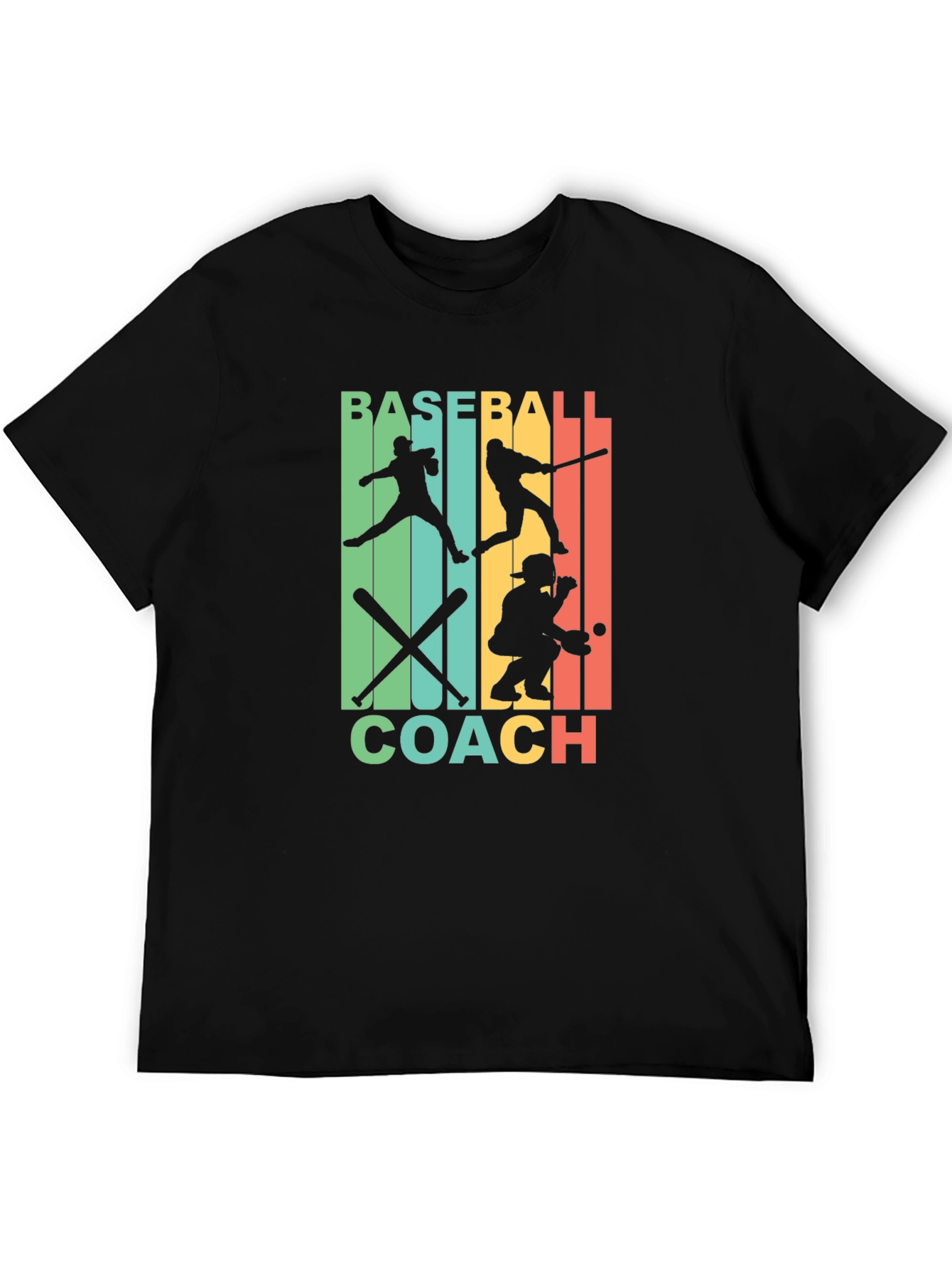 Baseball Coach Graphic T-Shirt