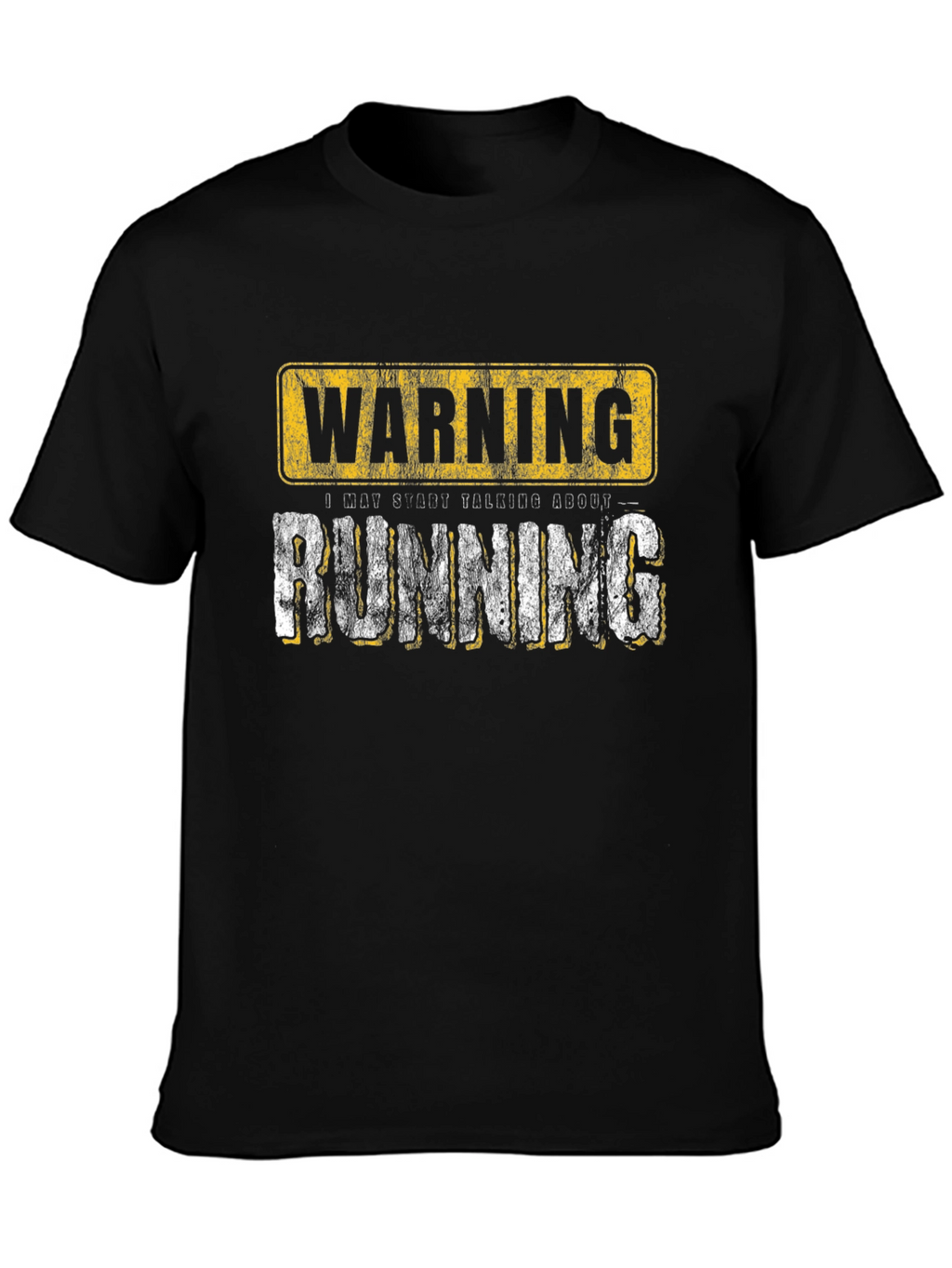 Warning Running Graphic T-Shirt