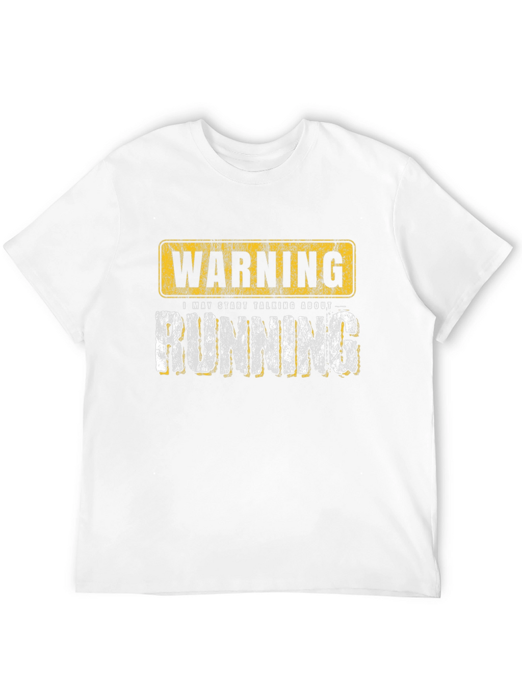 Warning Running Graphic T-Shirt