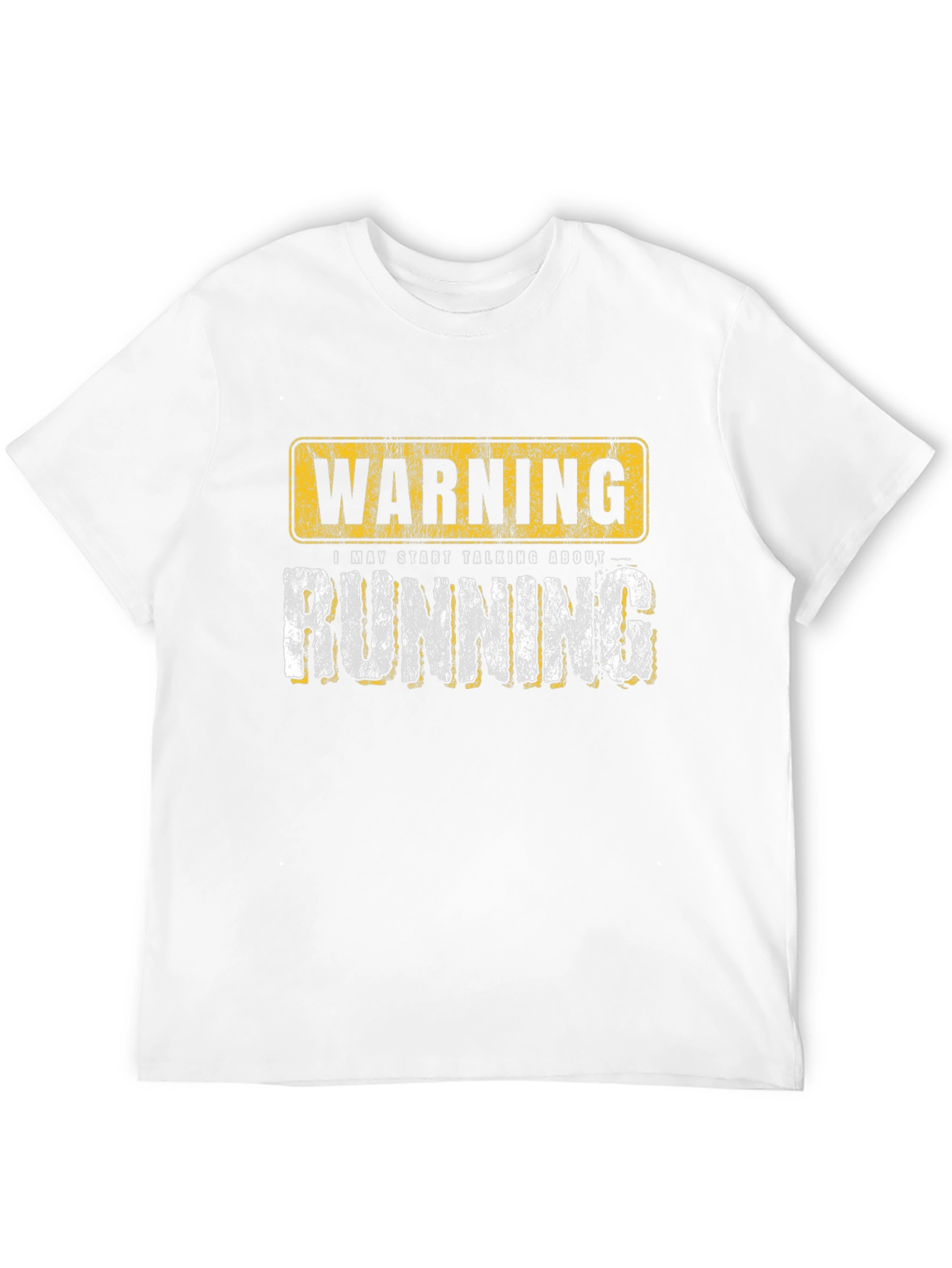 Warning Running Graphic T-Shirt
