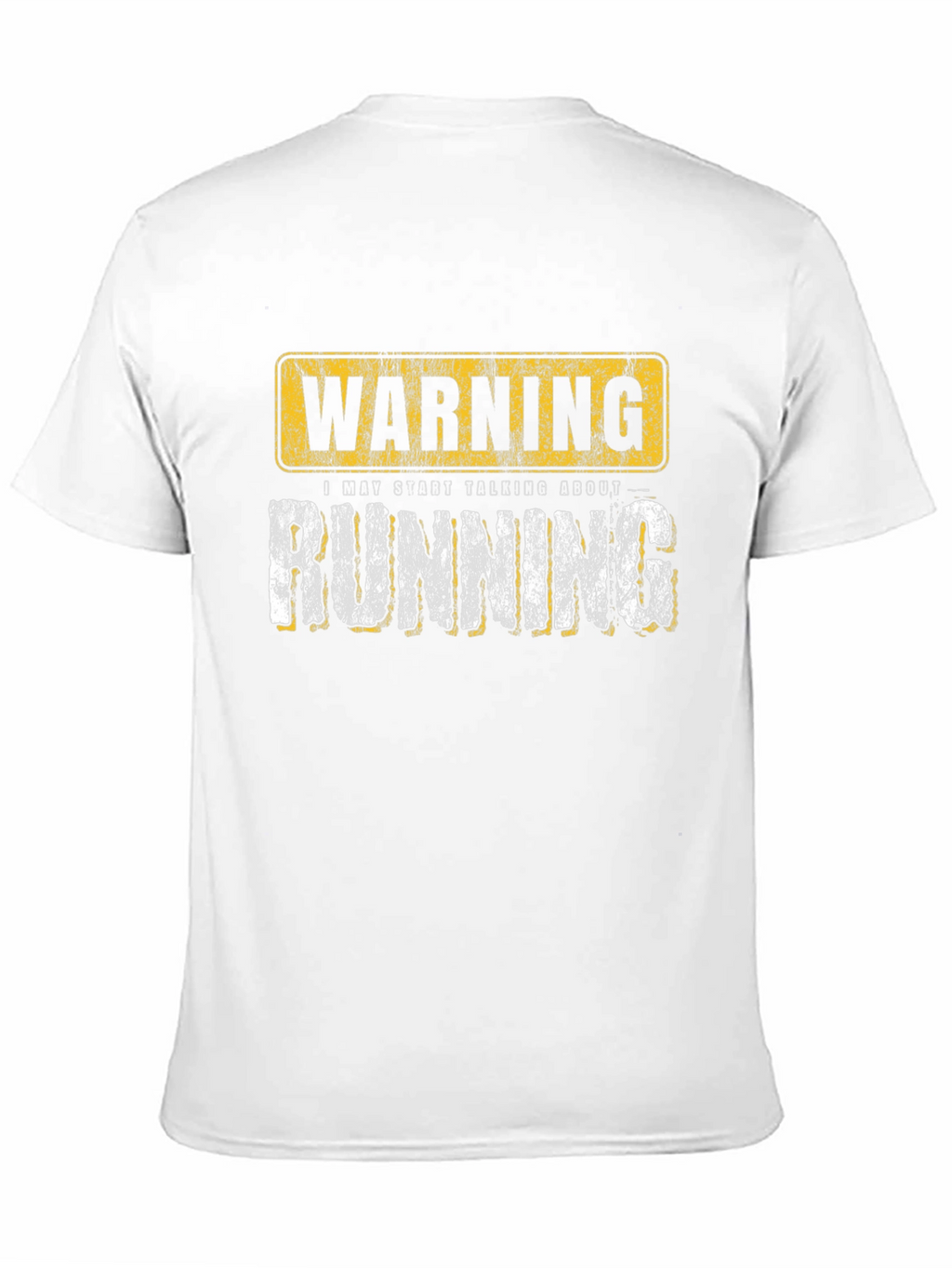 Warning Running Graphic T-Shirt