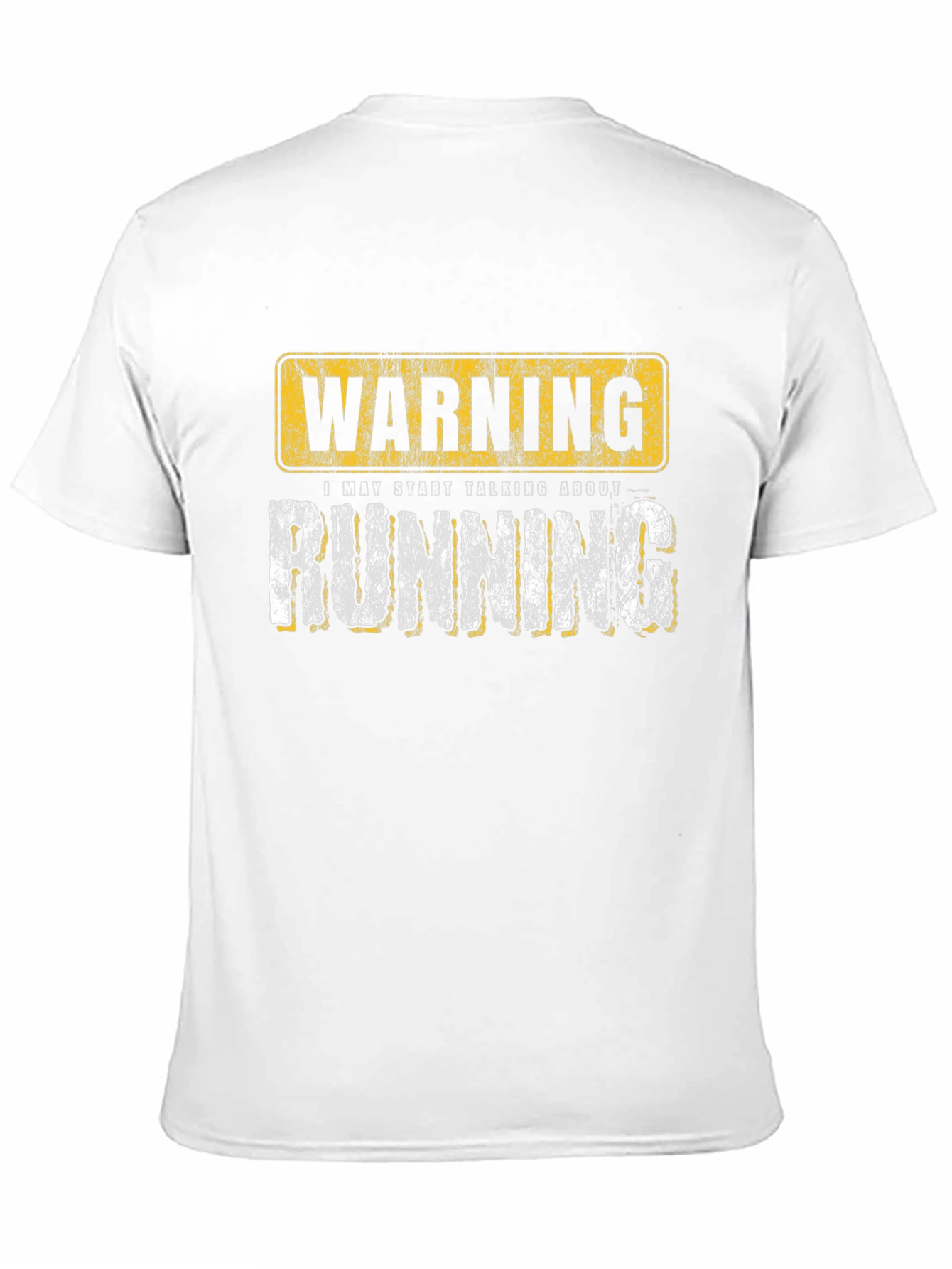 Warning Running Graphic T-Shirt