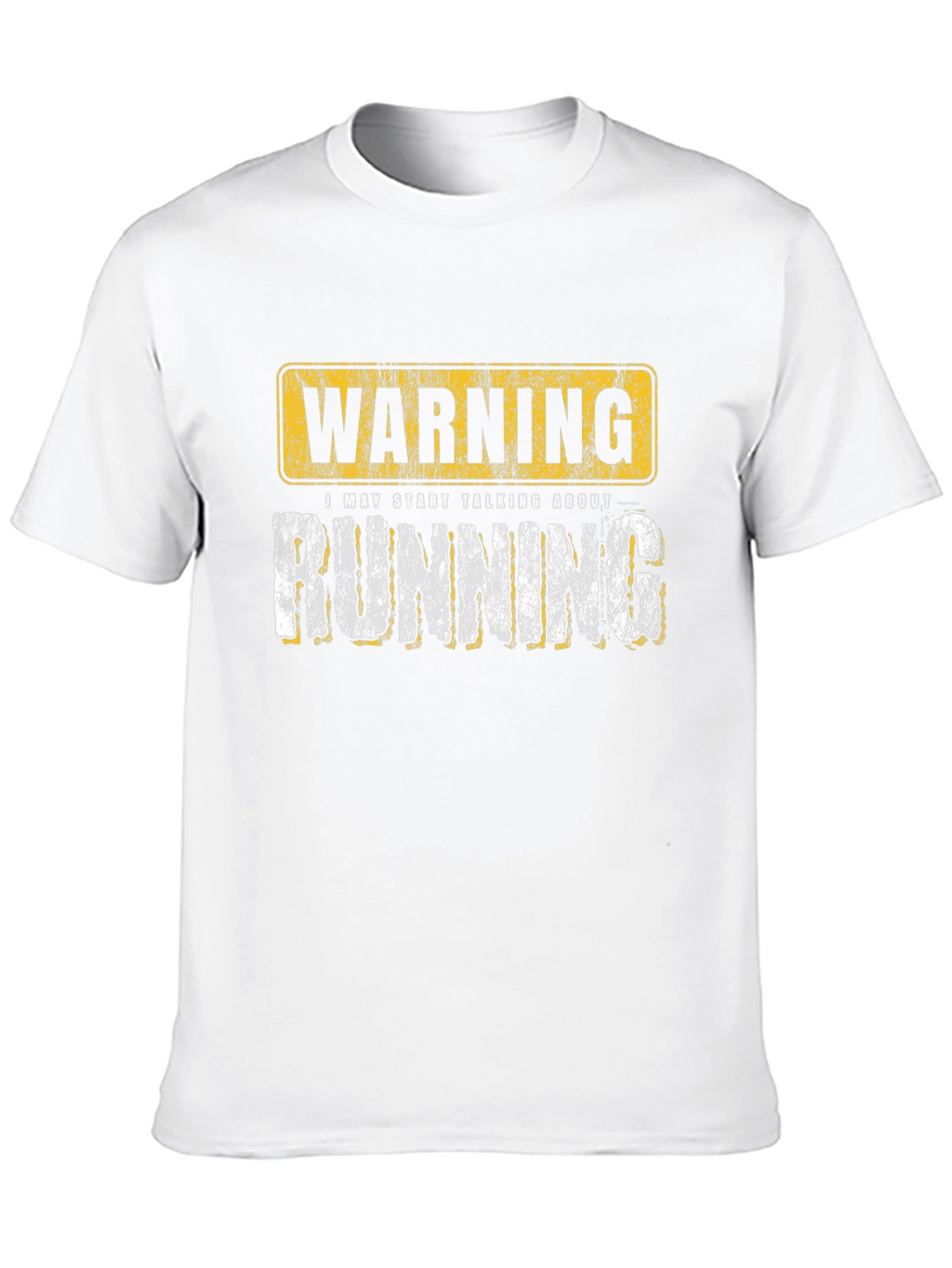 Warning Running Graphic T-Shirt