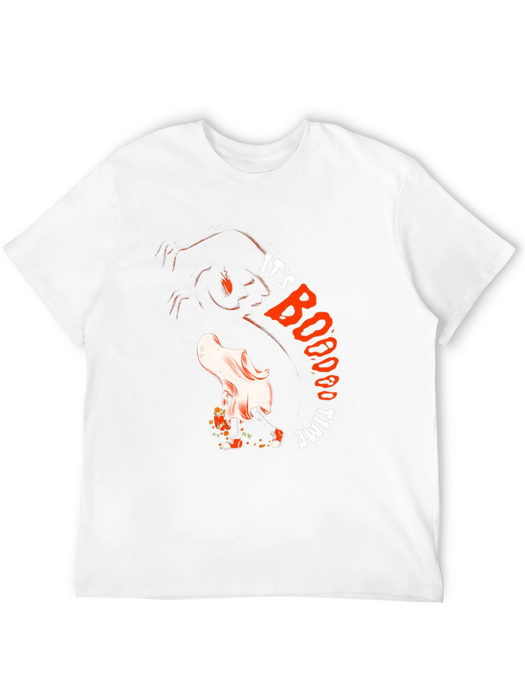 Its BOOO Time Ghost Graphic Tee