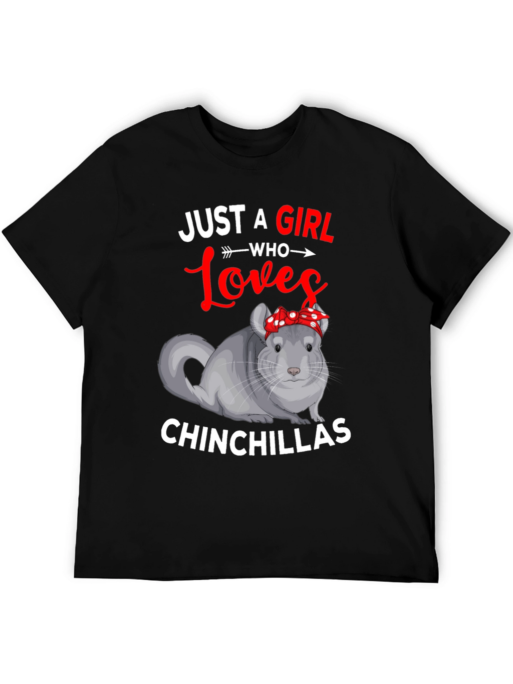 Chinchilla Lover Graphic T-Shirt