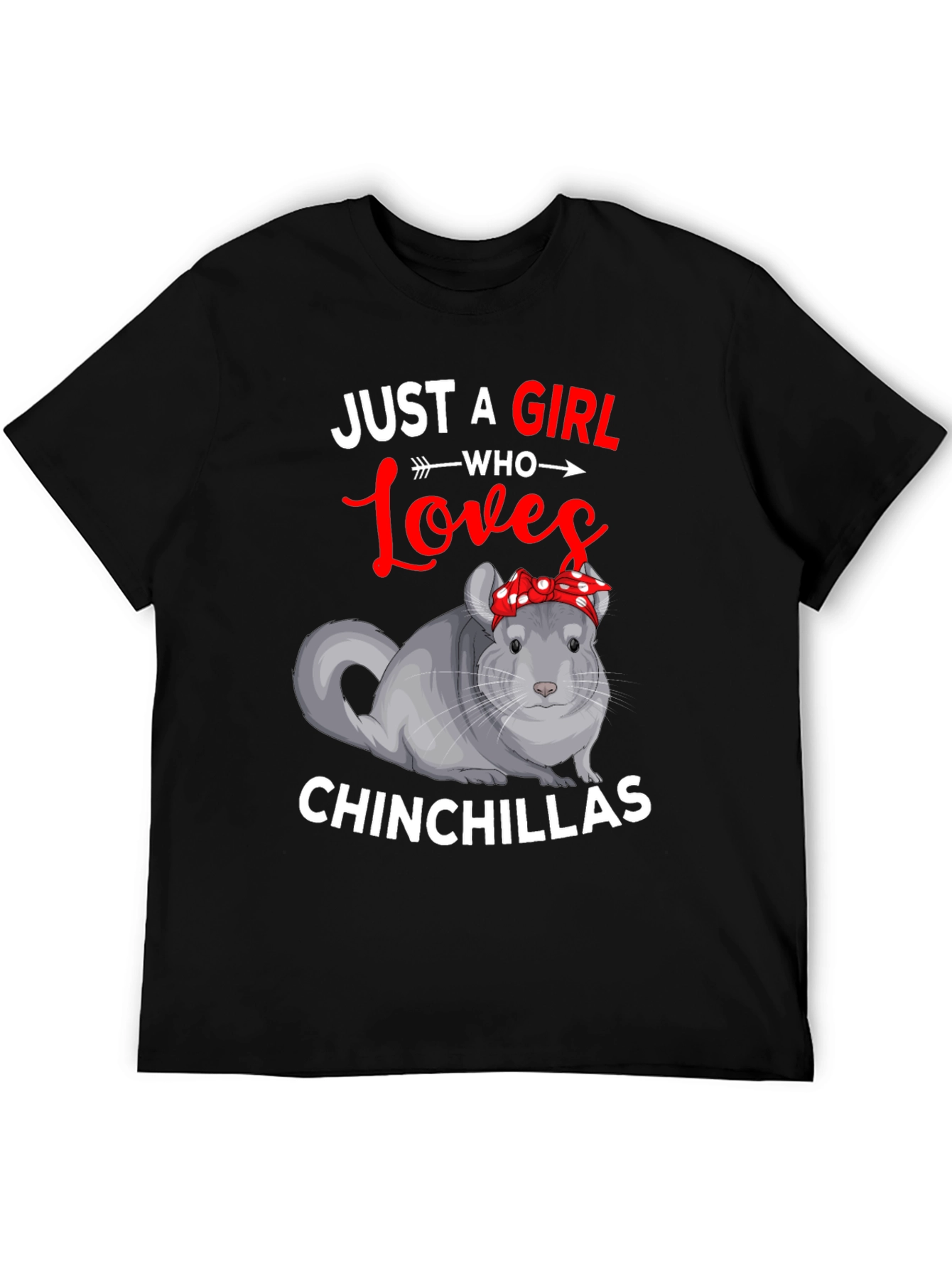 Chinchilla Lover Graphic T-Shirt