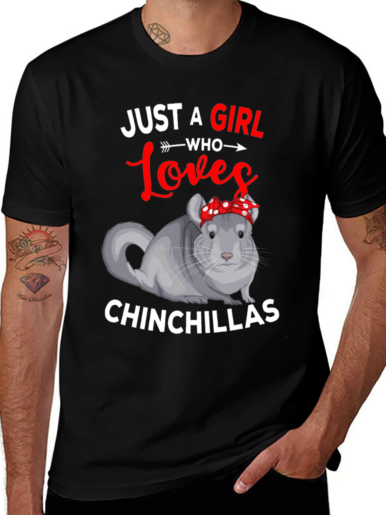 Chinchilla Lover Graphic T-Shirt
