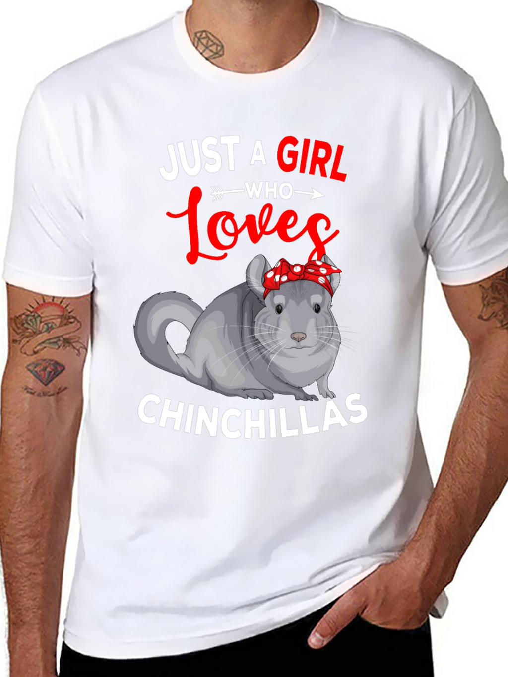 Chinchilla Lover Graphic T-Shirt