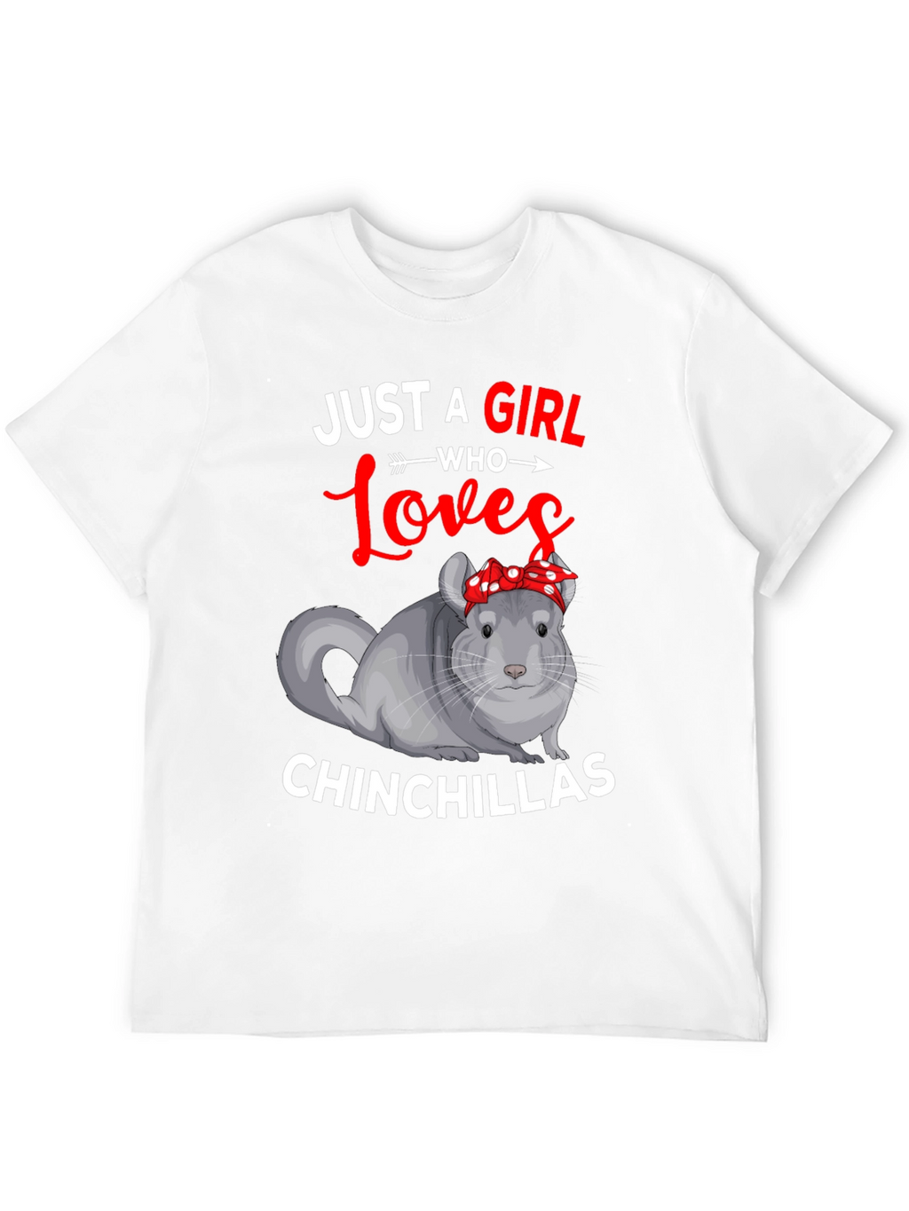Chinchilla Lover Graphic T-Shirt