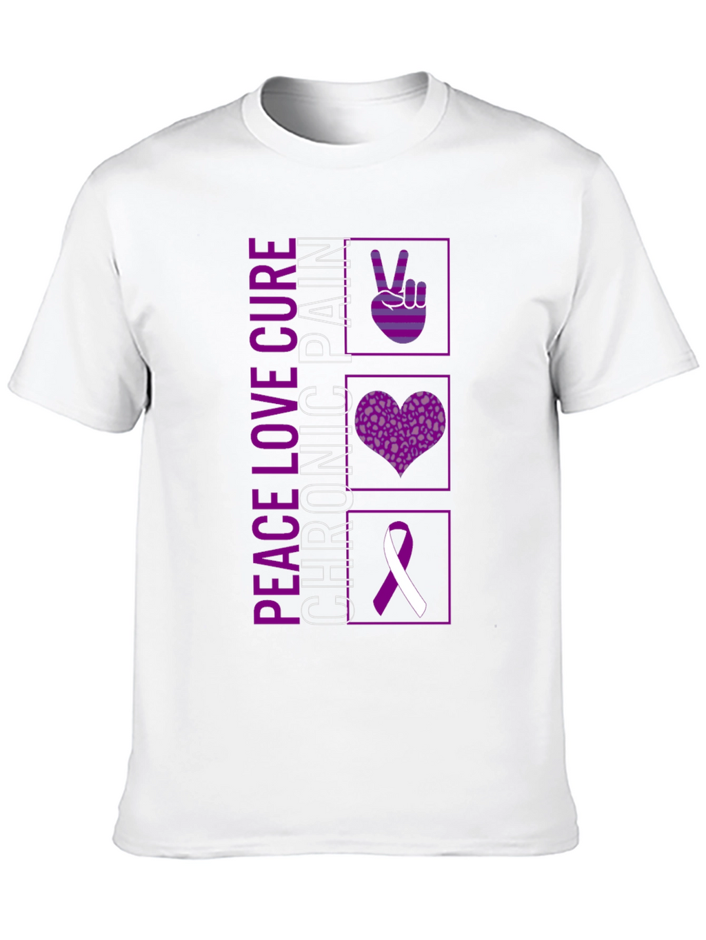 Peace Love Cure Chronic Pain T-Shirt