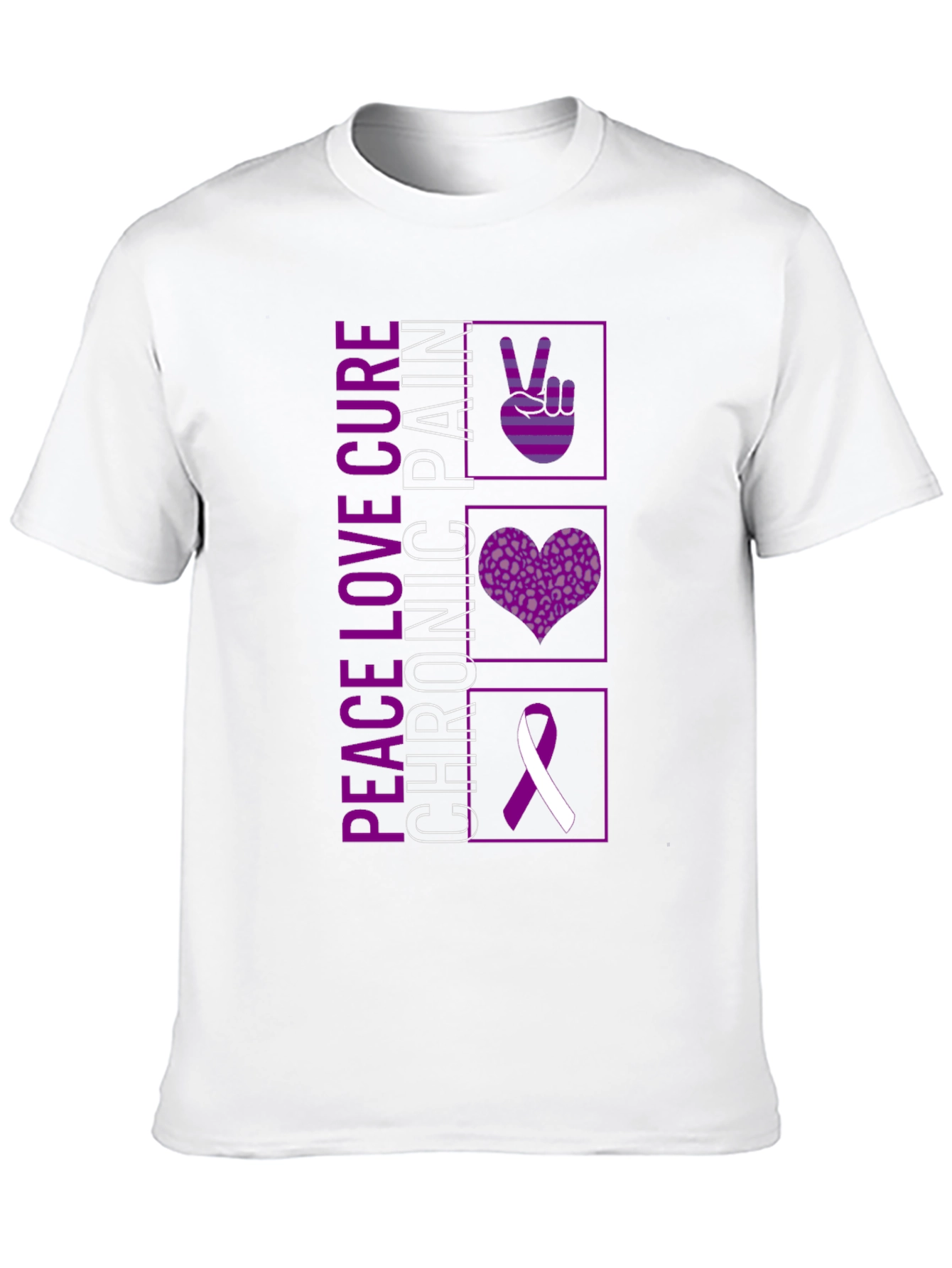 Peace Love Cure Chronic Pain T-Shirt