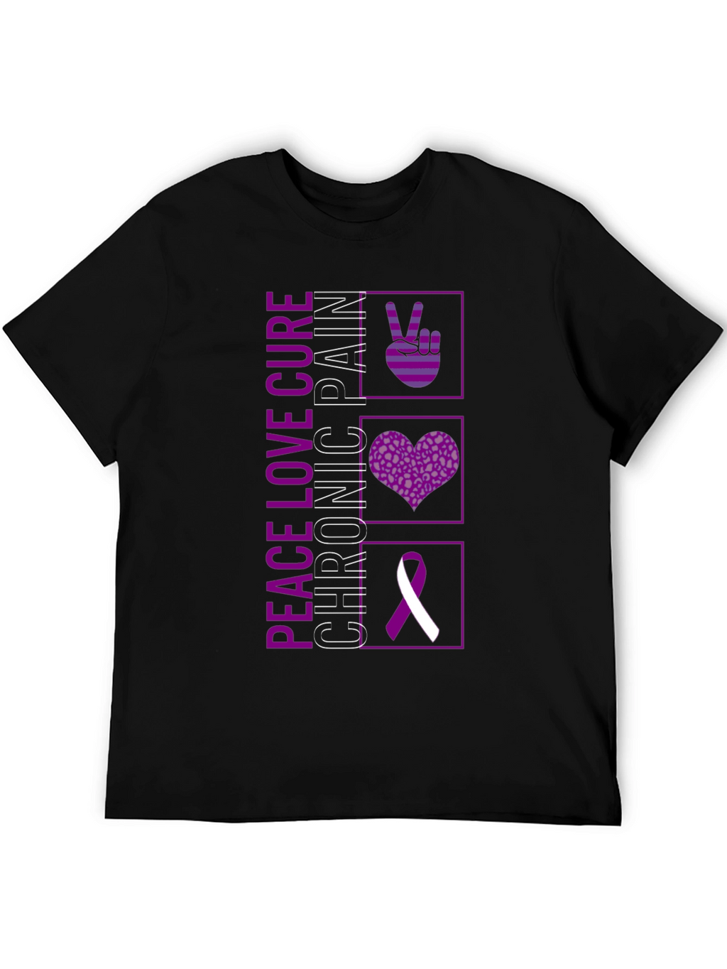 Peace Love Cure Chronic Pain T-Shirt