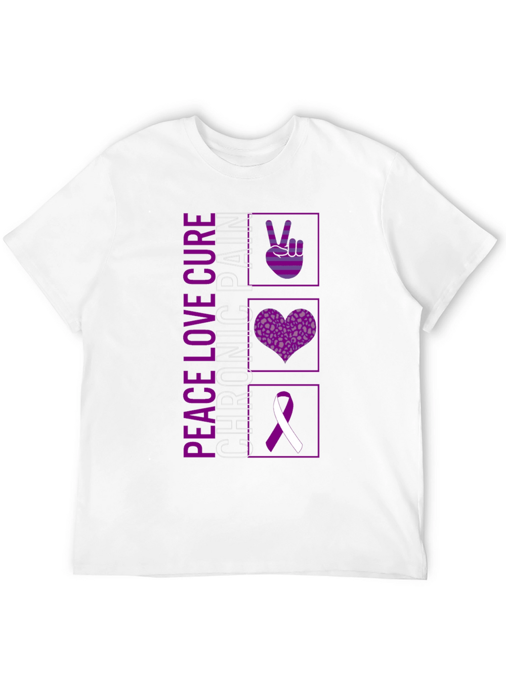 Peace Love Cure Chronic Pain T-Shirt