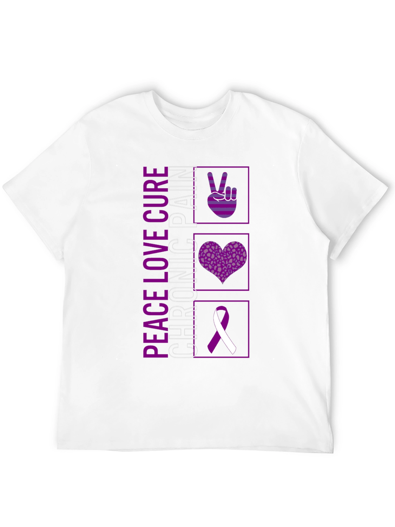 Peace Love Cure Chronic Pain T-Shirt