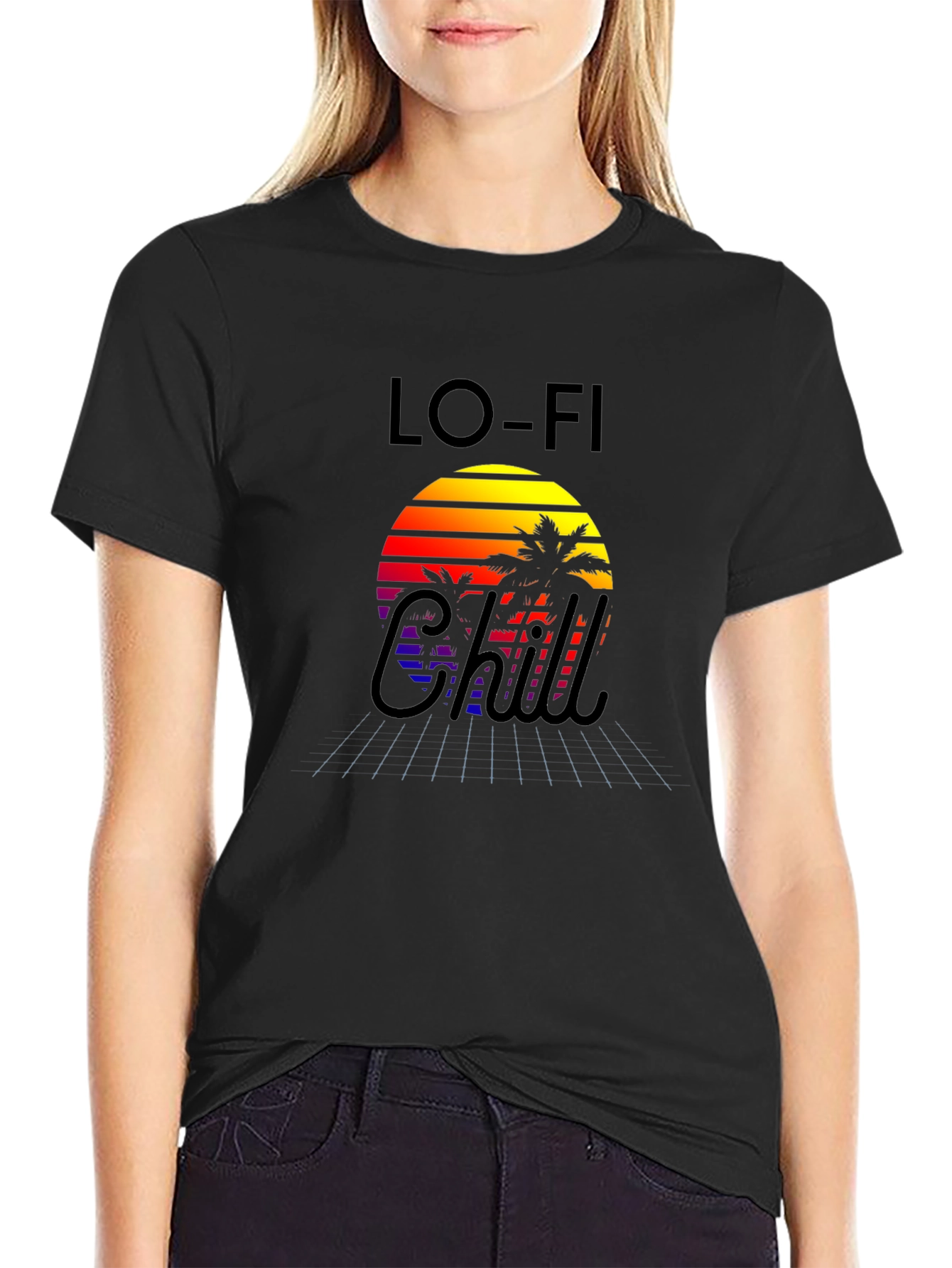 Lo-fi Chill Graphic Tee - Retro Vibe